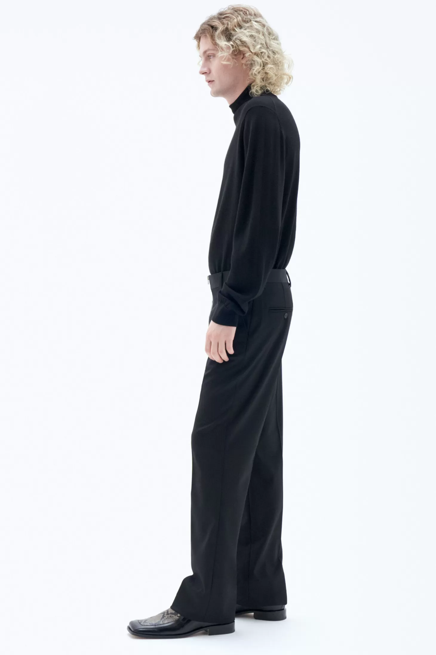 Filippa K Bootcut Zip Trousers-Man Trousers