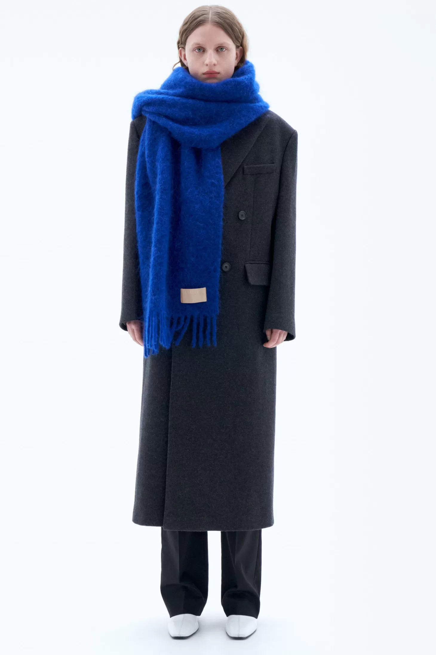 Filippa K Boucle Colour Block Scarf-Man/Woman Hats & Scarves | Hats & Scarves