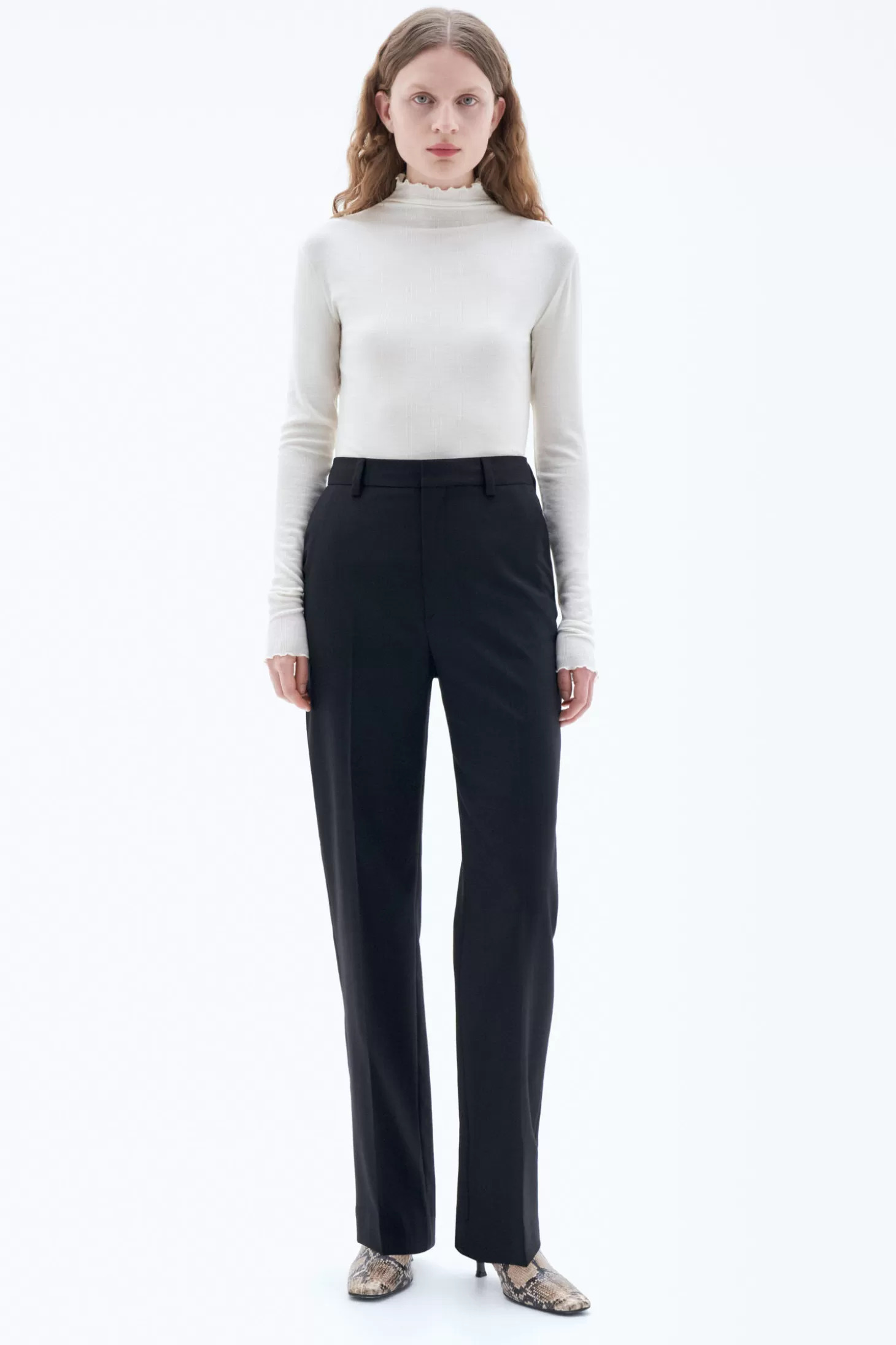 Filippa K Cara Cool Wool Trouser-Woman Trousers