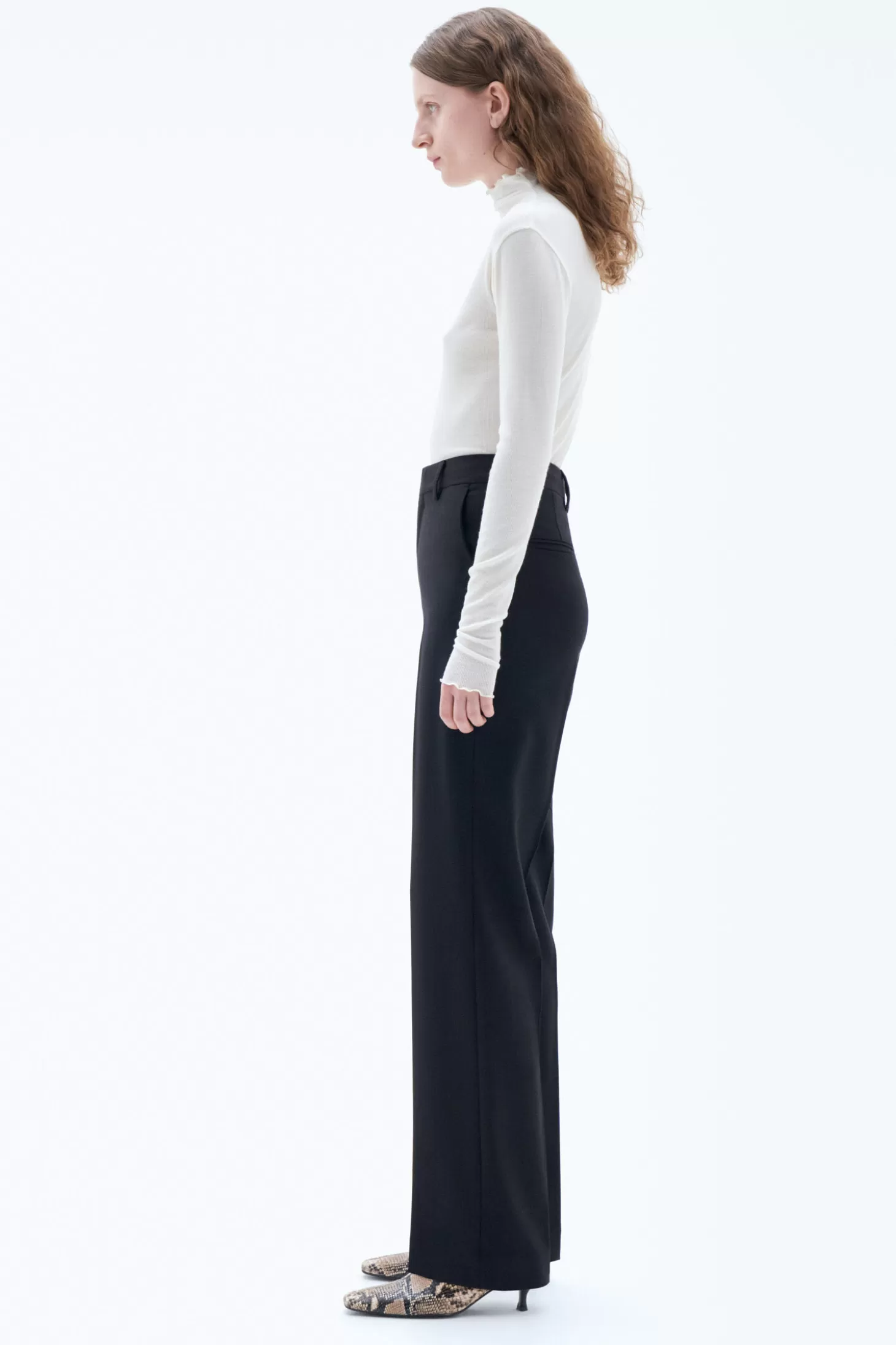 Filippa K Cara Cool Wool Trouser-Woman Trousers