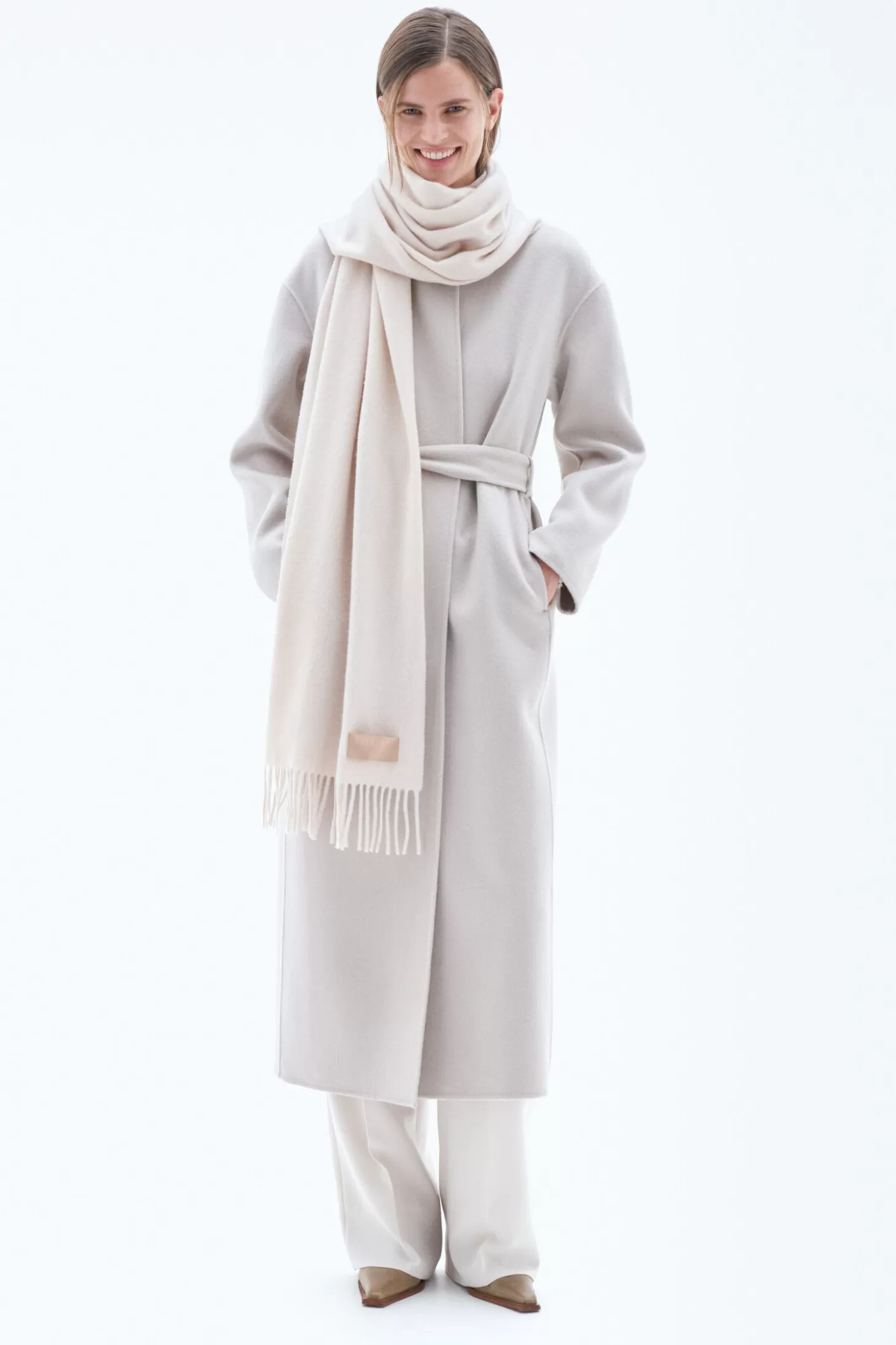 Filippa K Cashmere Blend Scarf-Woman Hats & Scarves