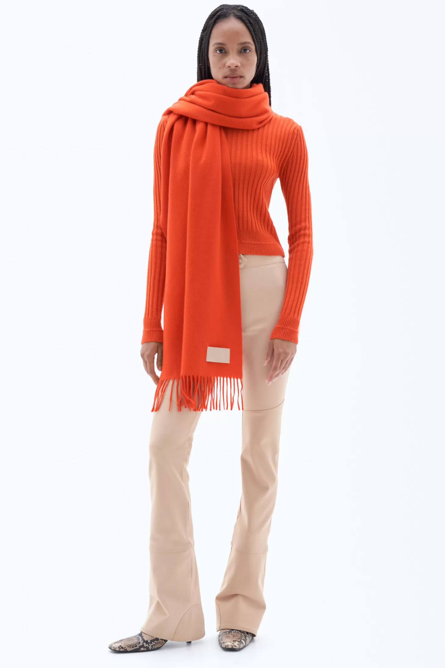 Filippa K Cashmere Blend Scarf-Woman Hats & Scarves