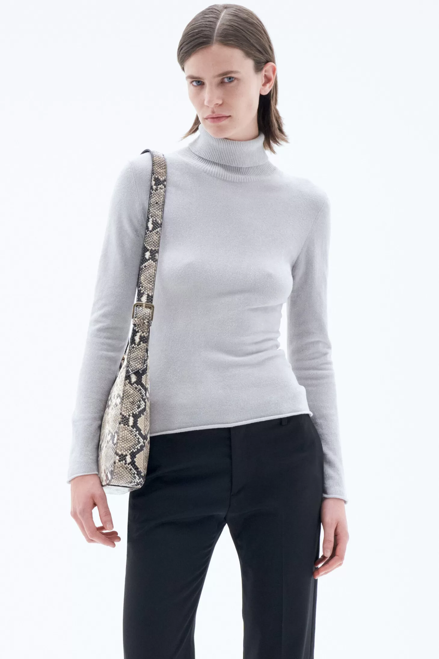 Filippa K Chenille Turtleneck Sweater-Woman Knitwear