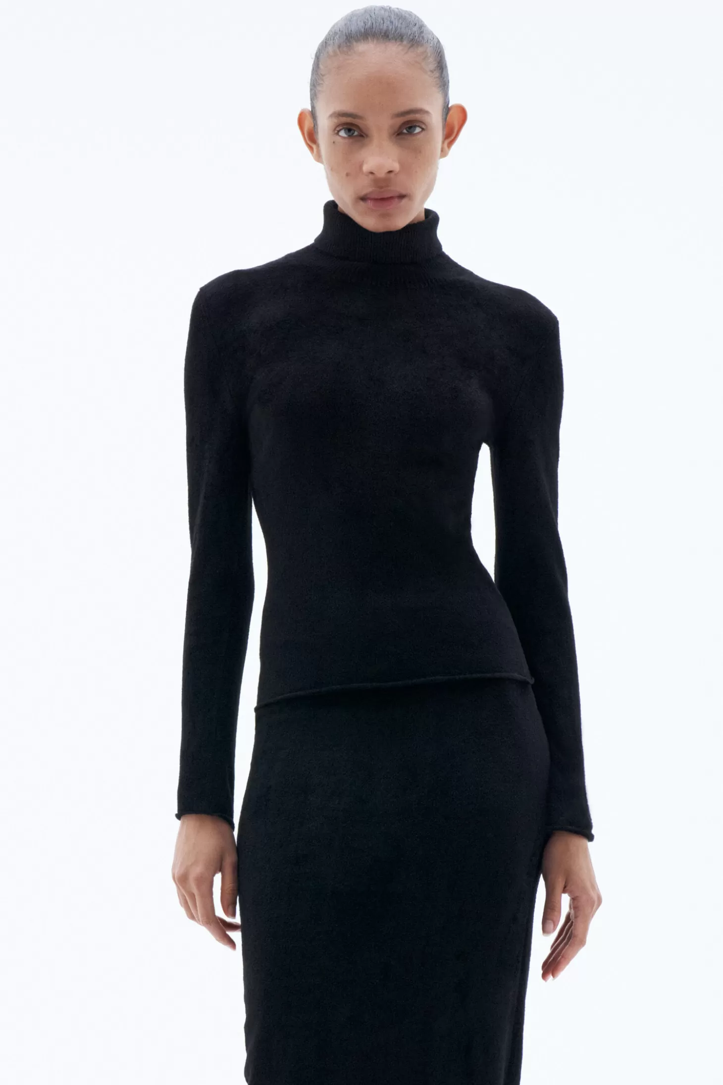 Filippa K Chenille Turtleneck Sweater-Woman Knitwear