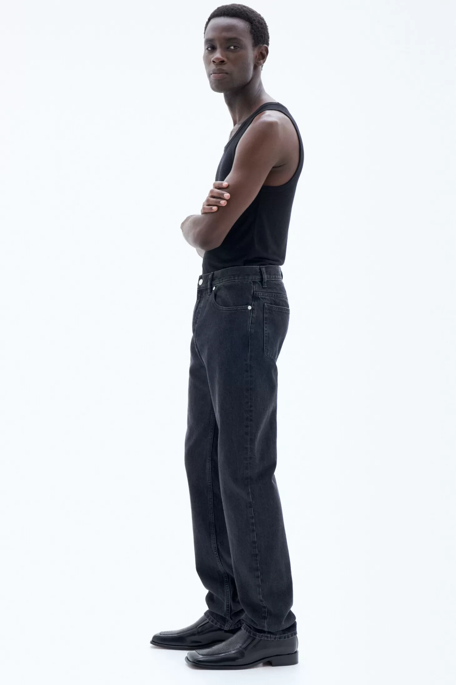 Filippa K Classic Straight Jeans-Man Denim