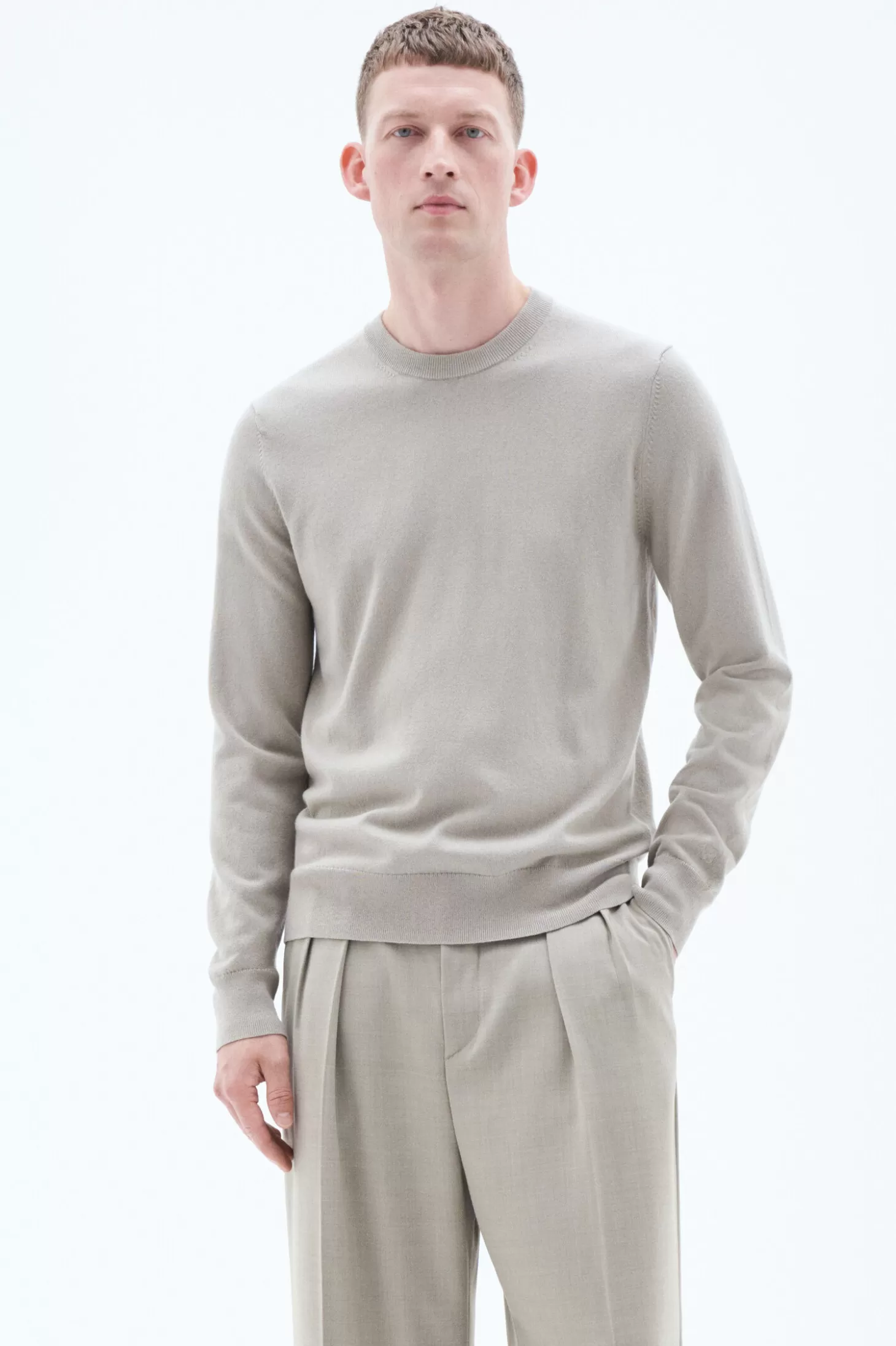 Filippa K Cotton Merino Sweater-Man Knitwear