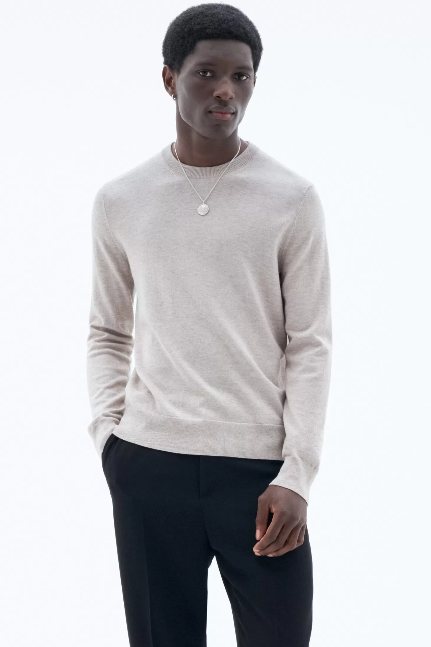 Filippa K Cotton Merino Sweater-Man Knitwear