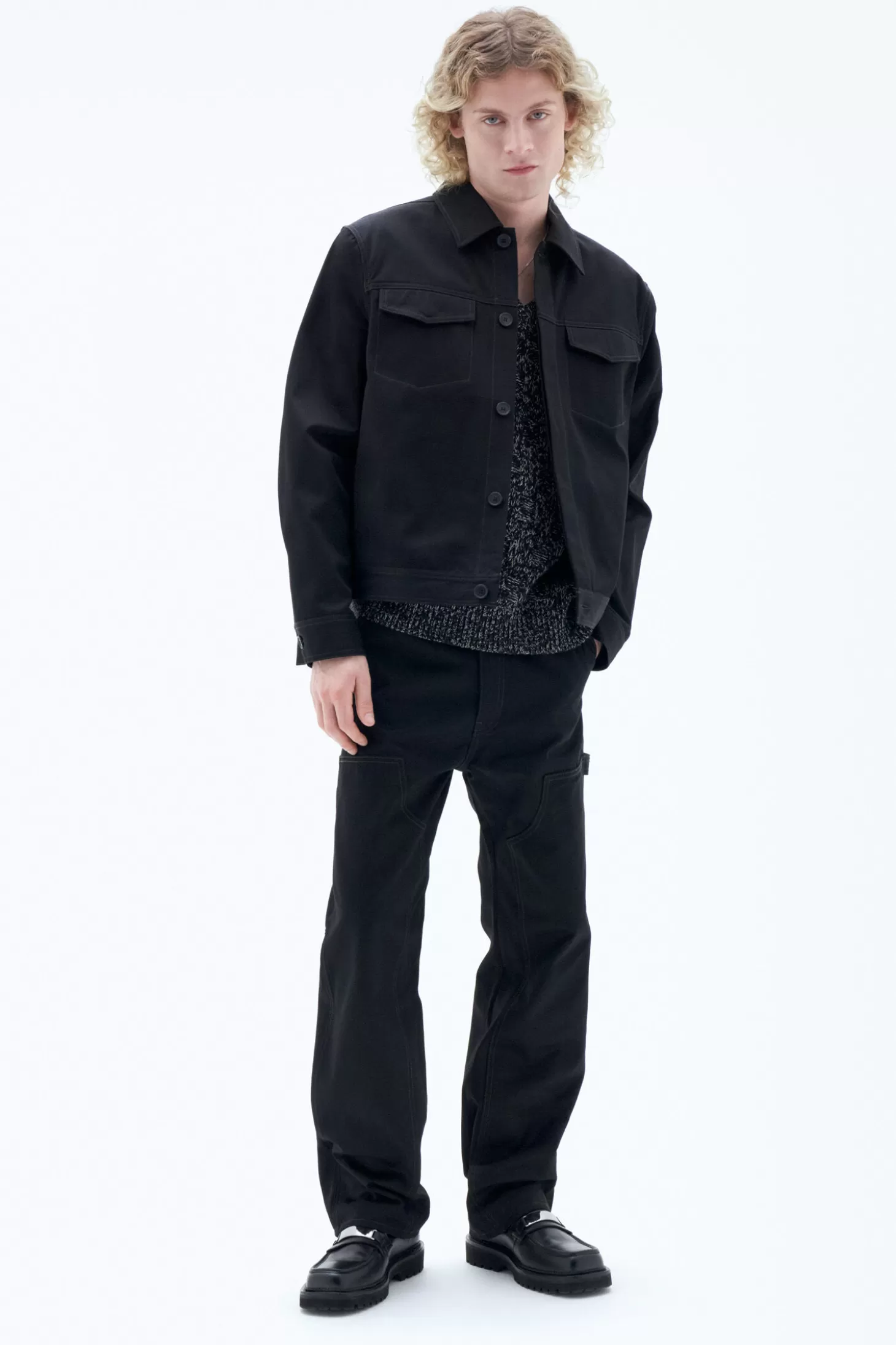 Filippa K Cotton Workwear Jacket-Man Outerwear