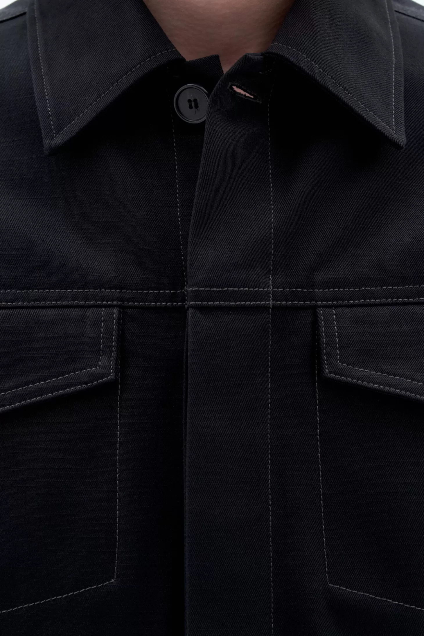 Filippa K Cotton Workwear Jacket-Man Outerwear