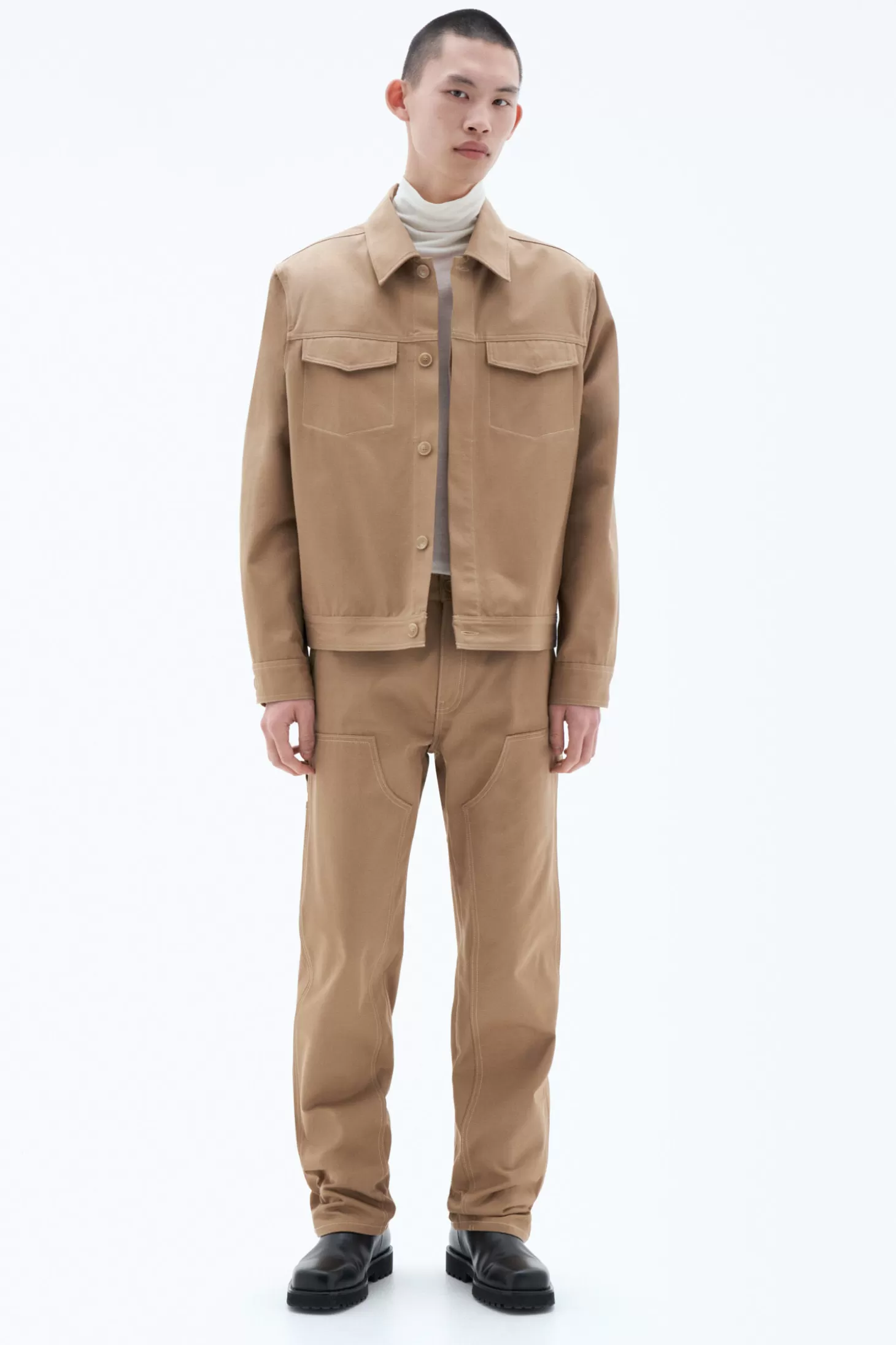 Filippa K Cotton Workwear Jacket-Man Outerwear