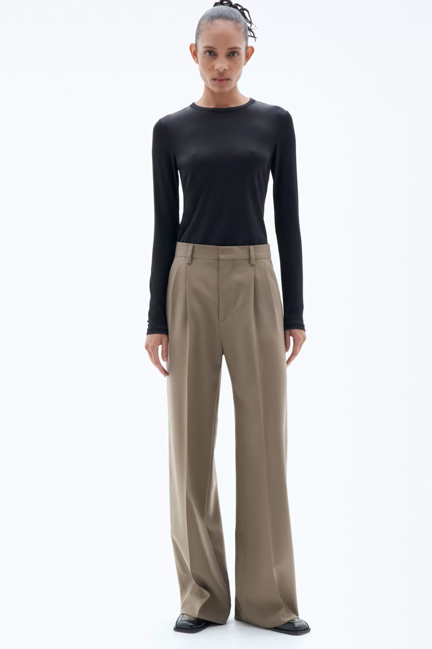 Filippa K Darcey Wool Trousers-Woman Tailoring | Trousers