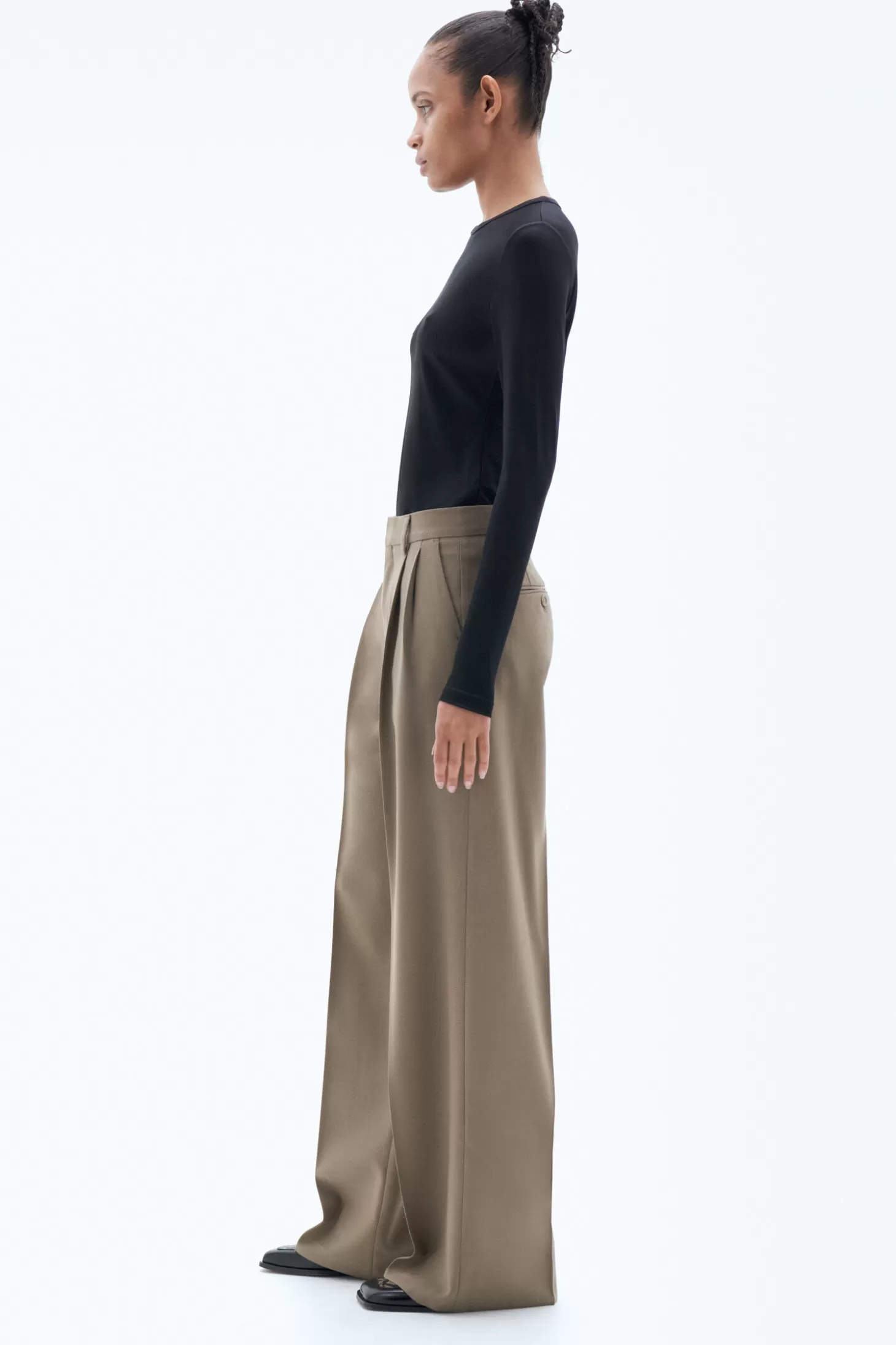 Filippa K Darcey Wool Trousers-Woman Tailoring | Trousers