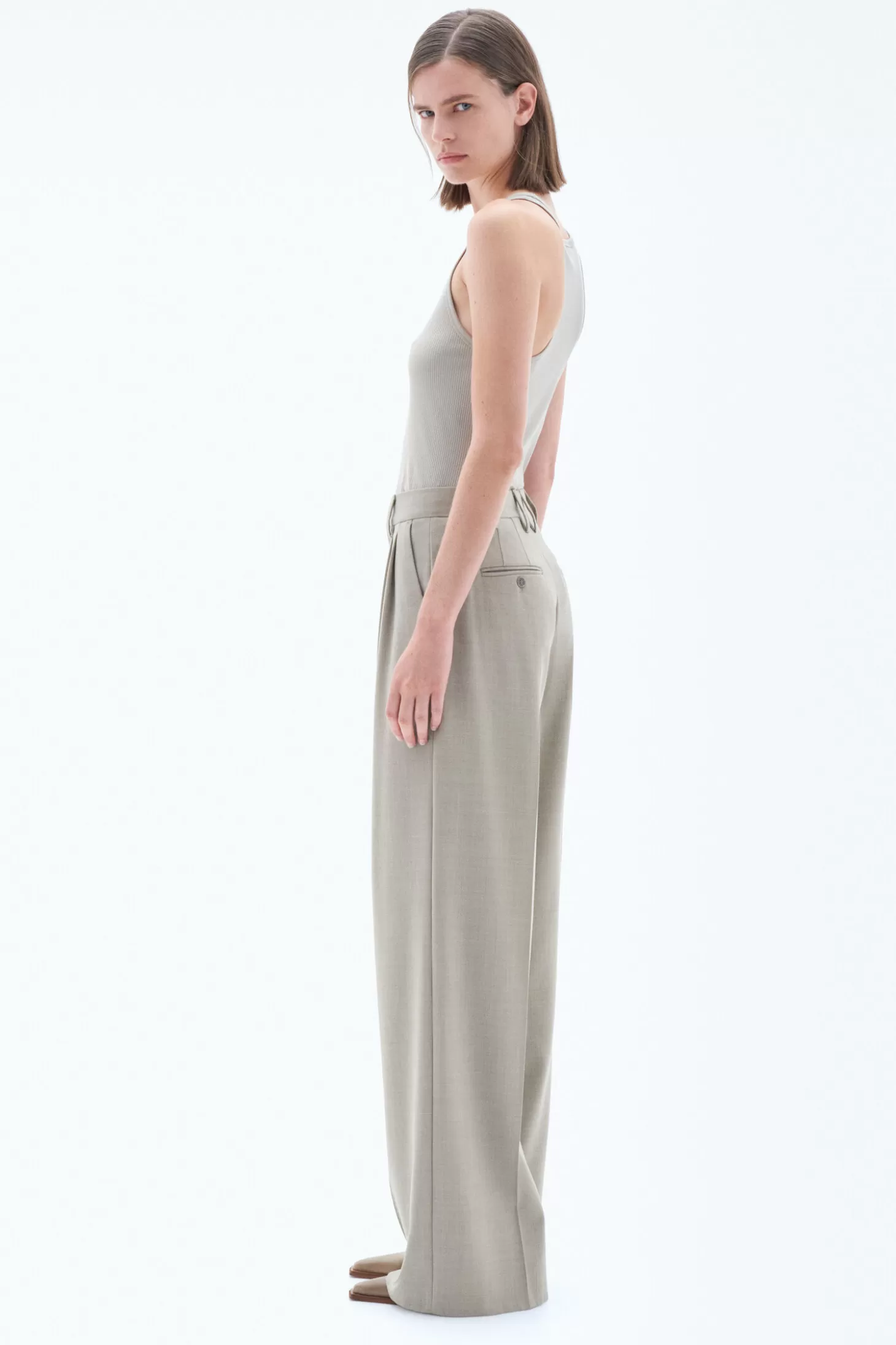 Filippa K Darcey Wool Trousers-Woman Tailoring | Trousers