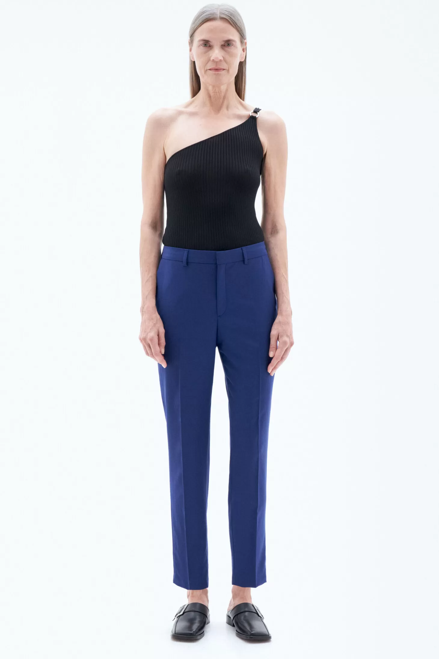 Filippa K Emma Cropped Cool Wool Trousers-Woman Tailoring | Trousers