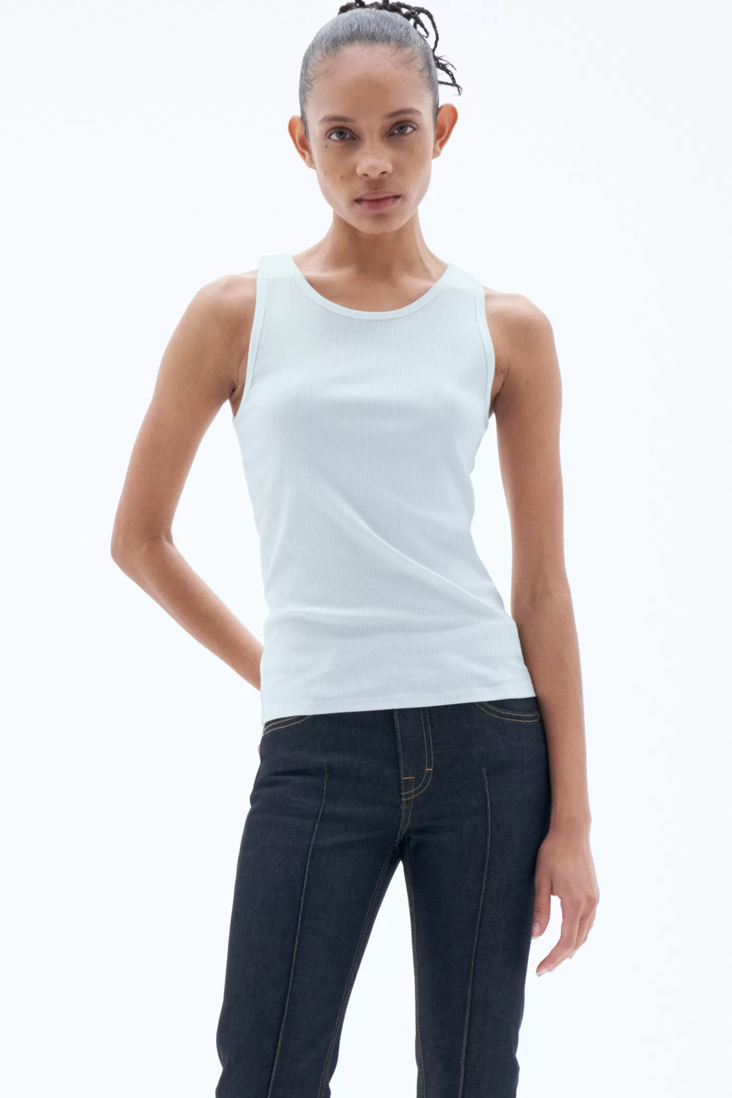 Filippa K Fine Rib Tank-Woman Tops