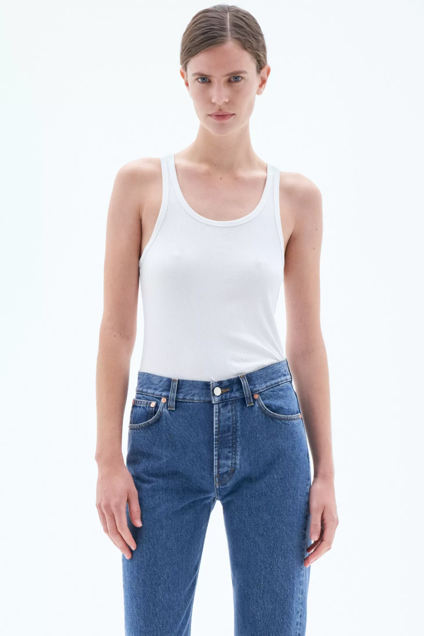 Filippa K Fine Rib Tank-Woman Tops