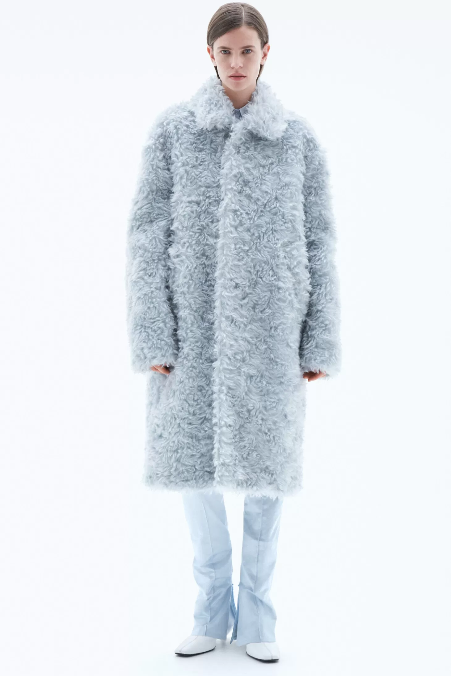 Filippa K Fluffy Coat-Woman Outerwear