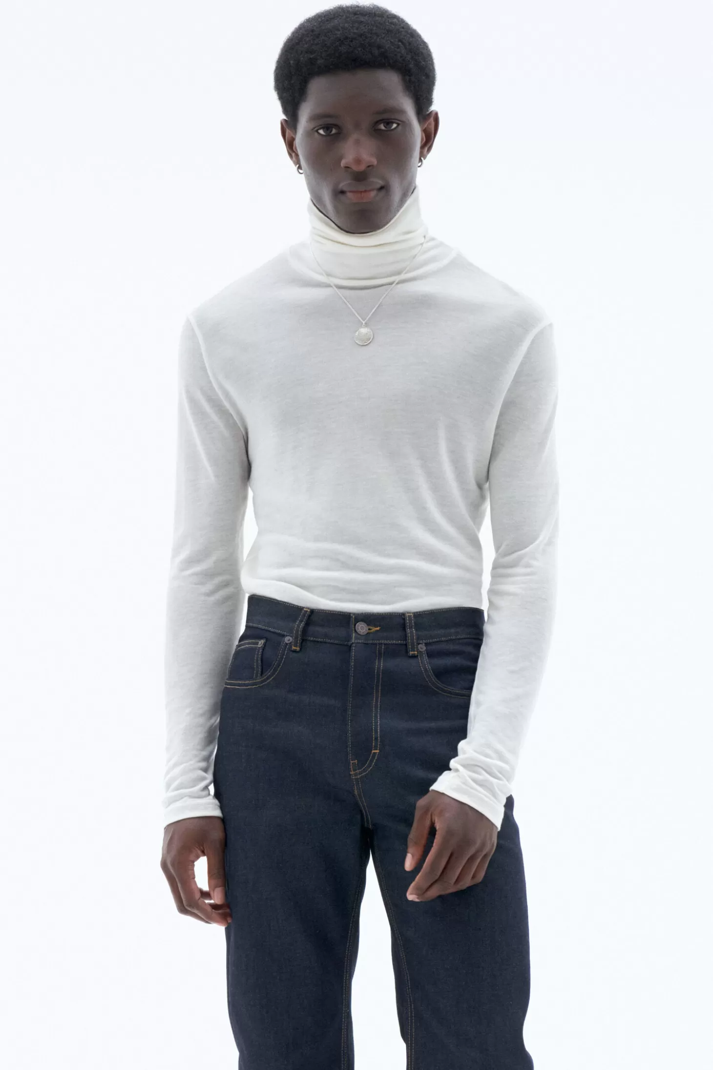 Filippa K Jersey Roller Neck Top-Man T-Shirts | Knitwear