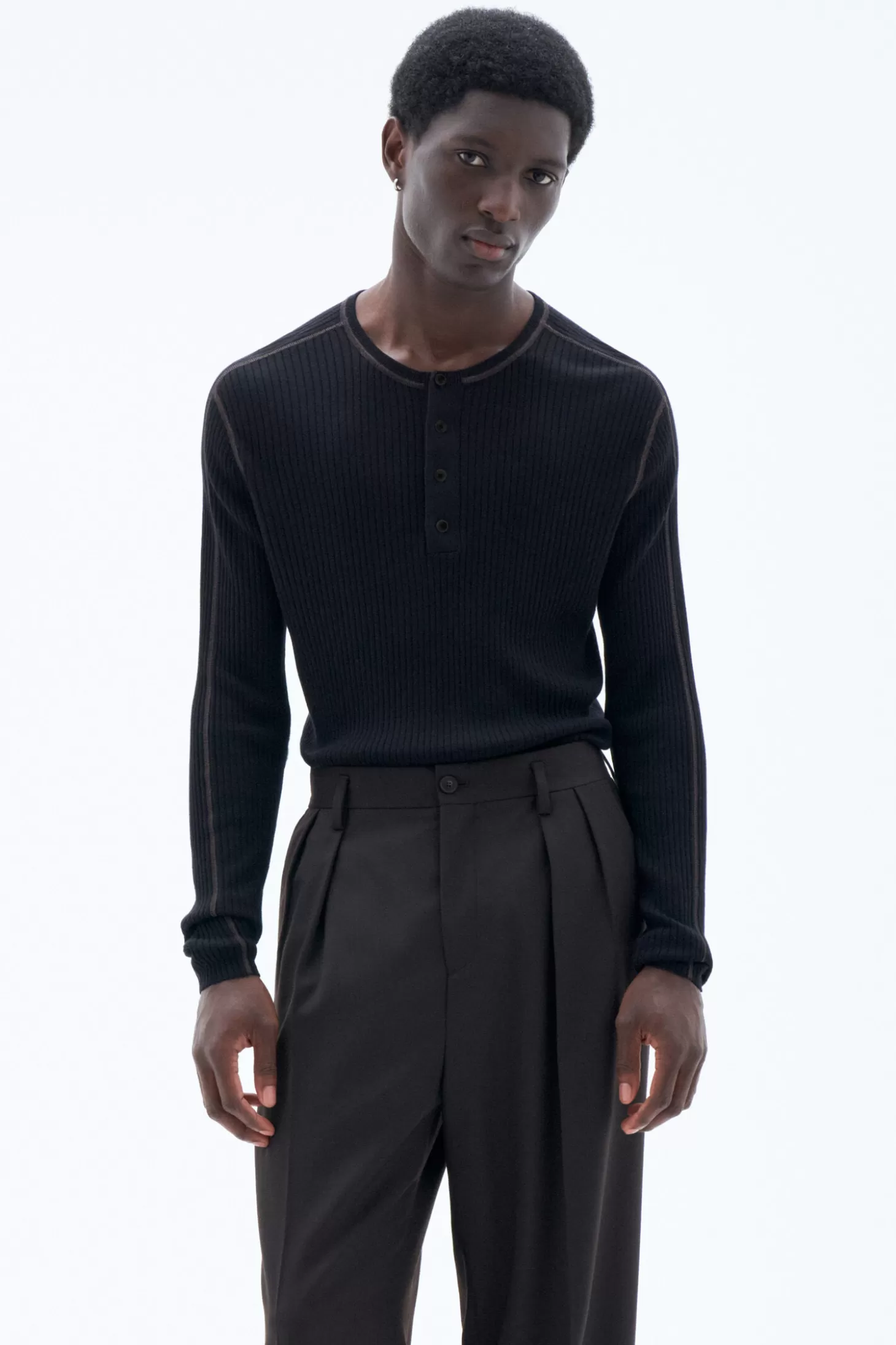 Filippa K Light Rib Sweater-Man Knitwear