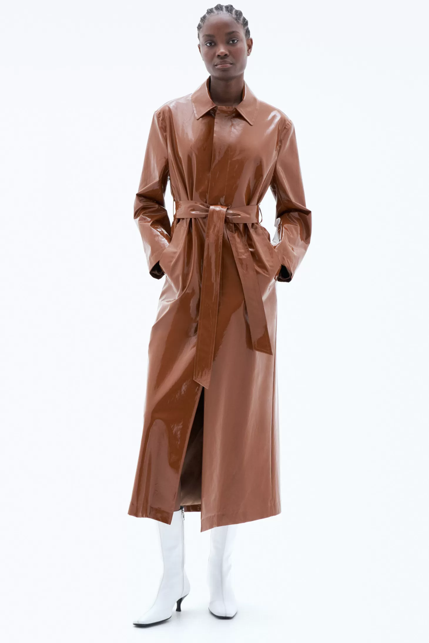 Filippa K Long Car Coat-Woman Outerwear