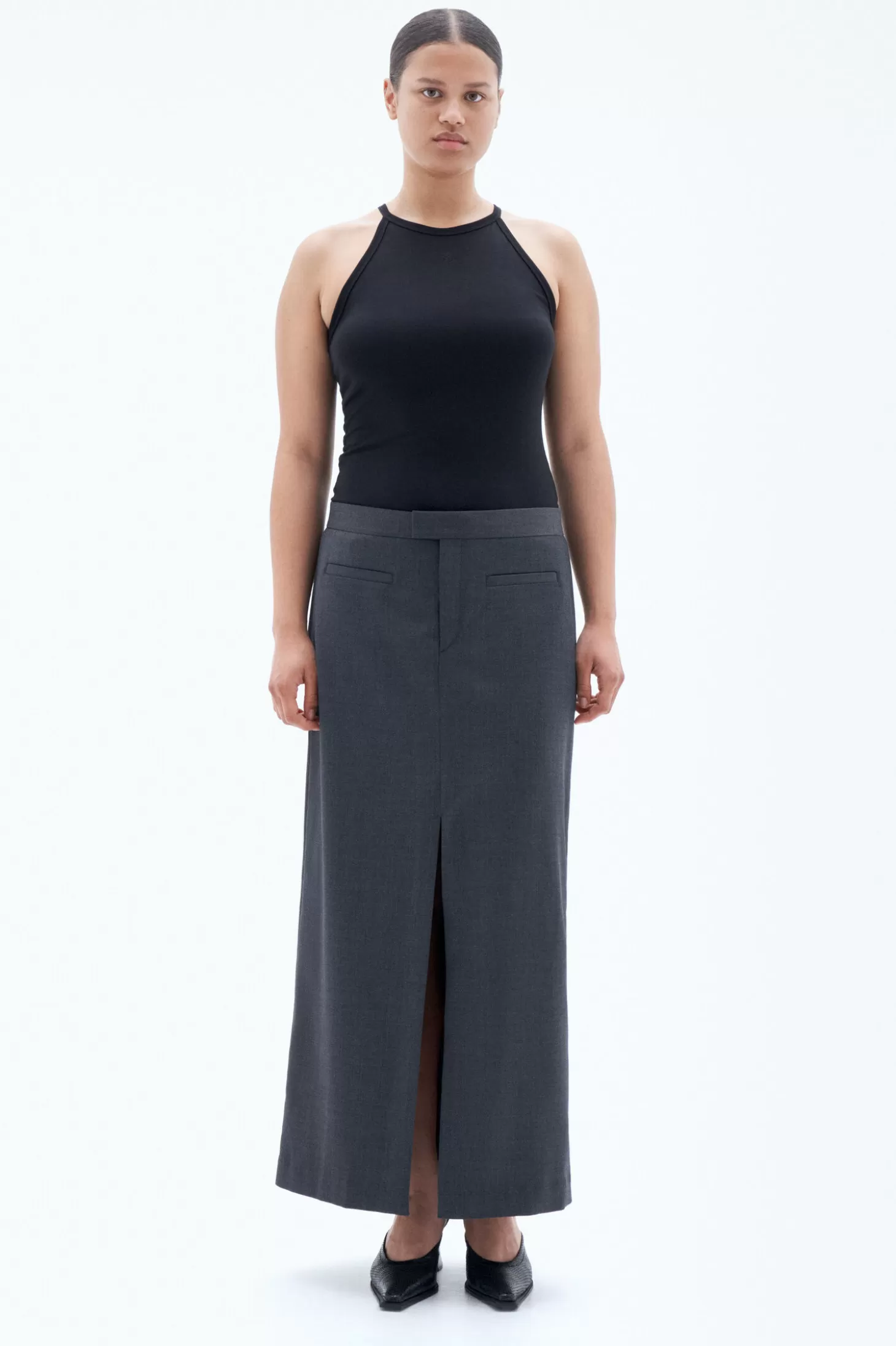 Filippa K Long Tailored Skirt-Woman Skirts & Shorts