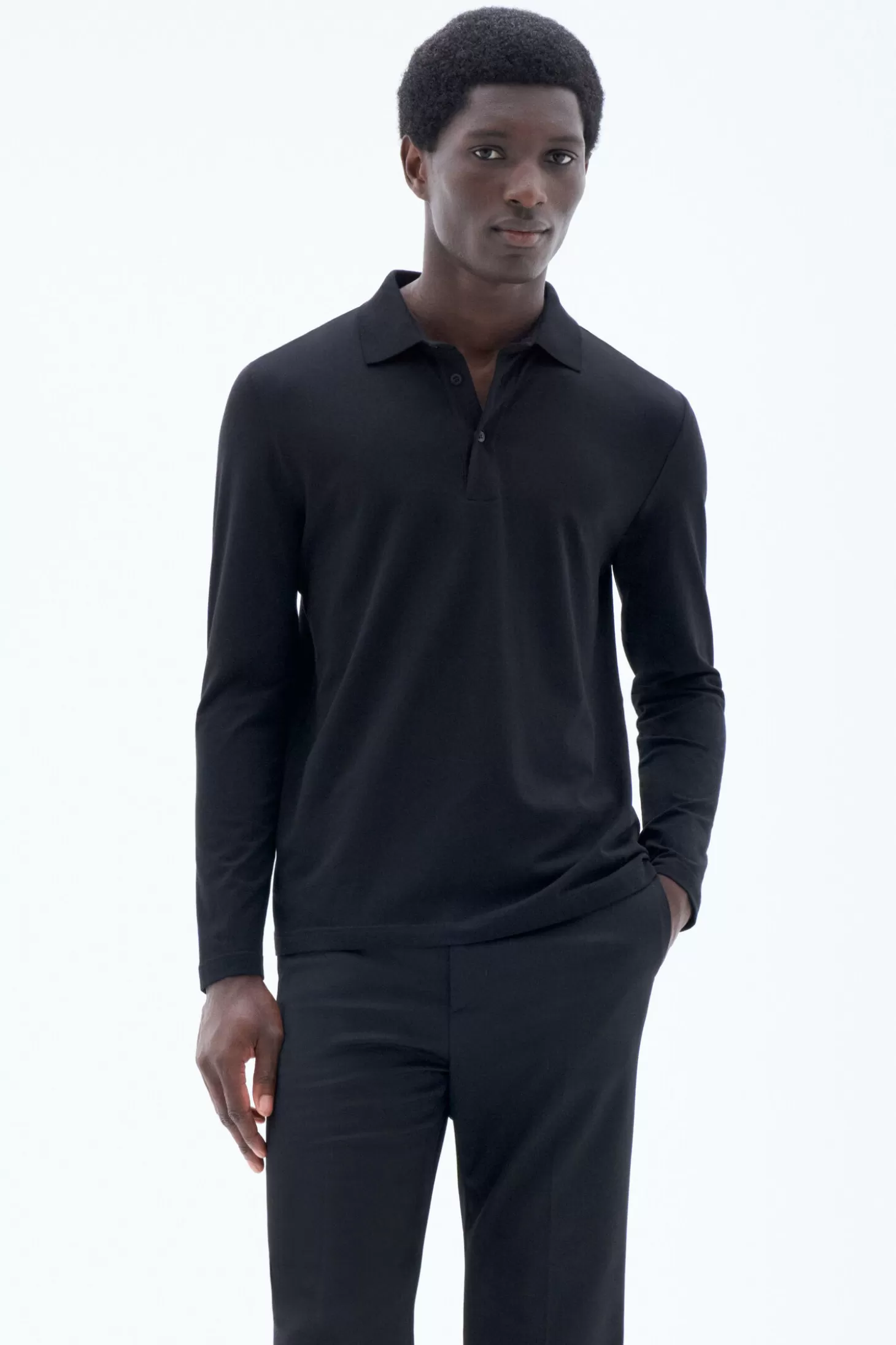 Filippa K Luke Stretch Polo Shirt-Man T-Shirts