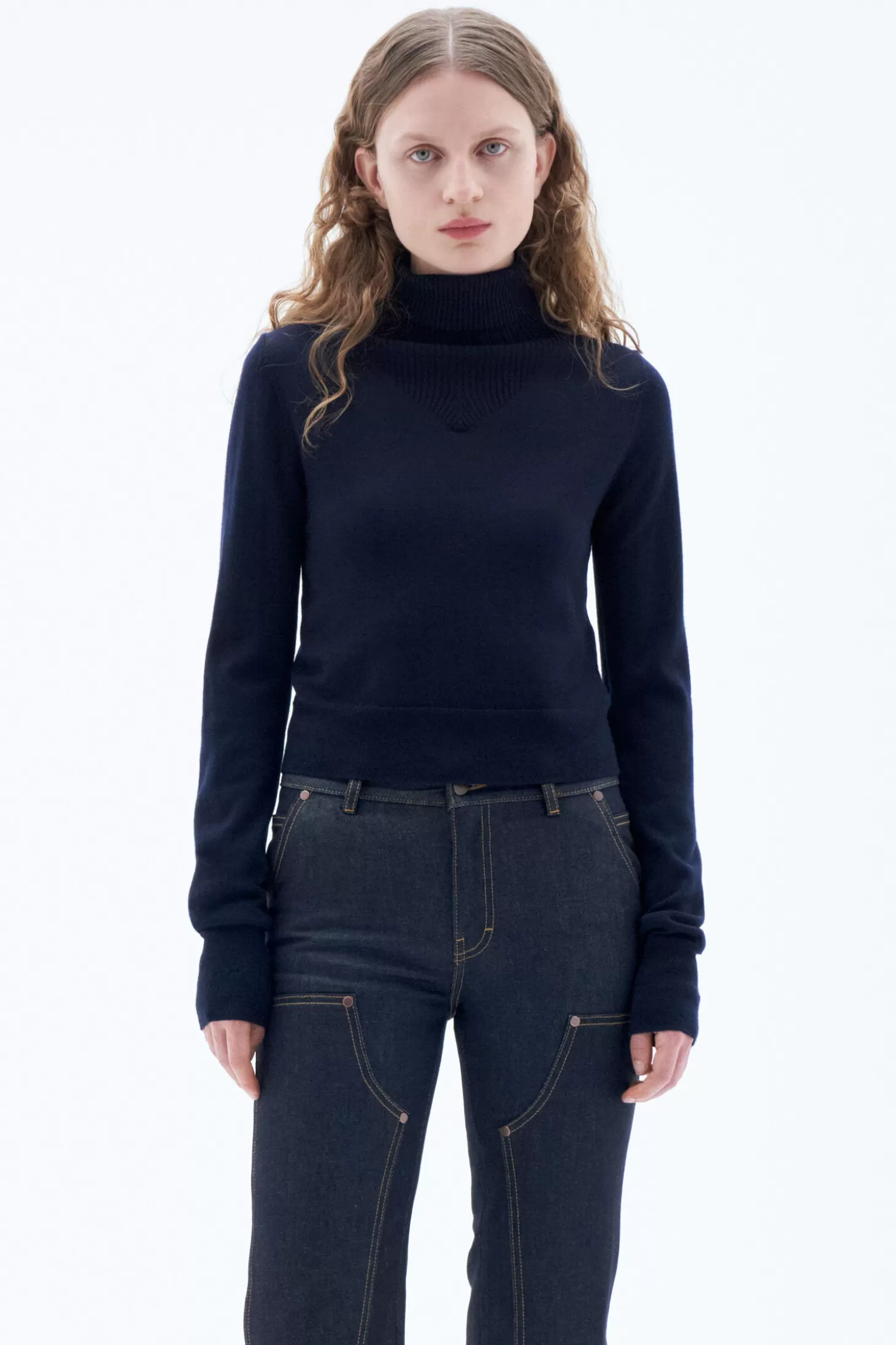 Filippa K Merino Turtleneck Sweater-Woman Knitwear