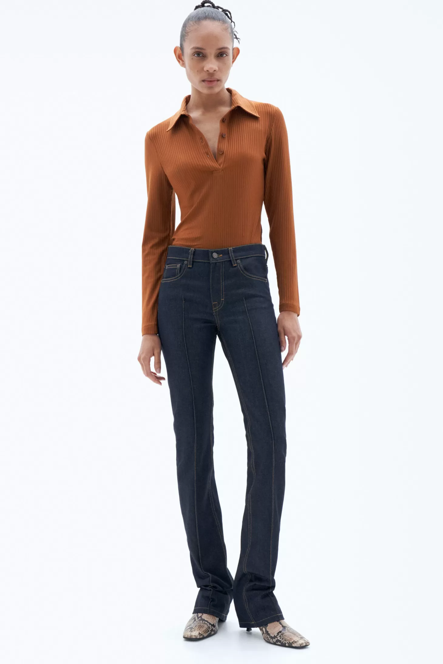 Filippa K Pintuck Jeans-Woman Denim