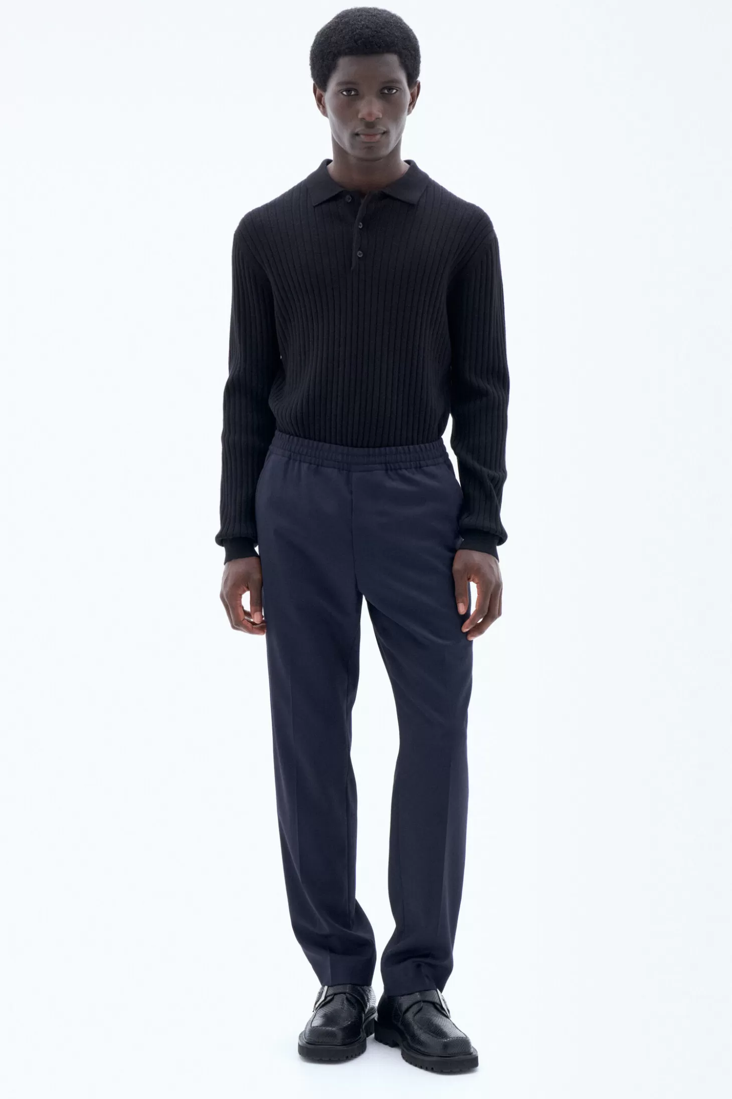 Filippa K Relaxed Wool Trousers-Man Trousers