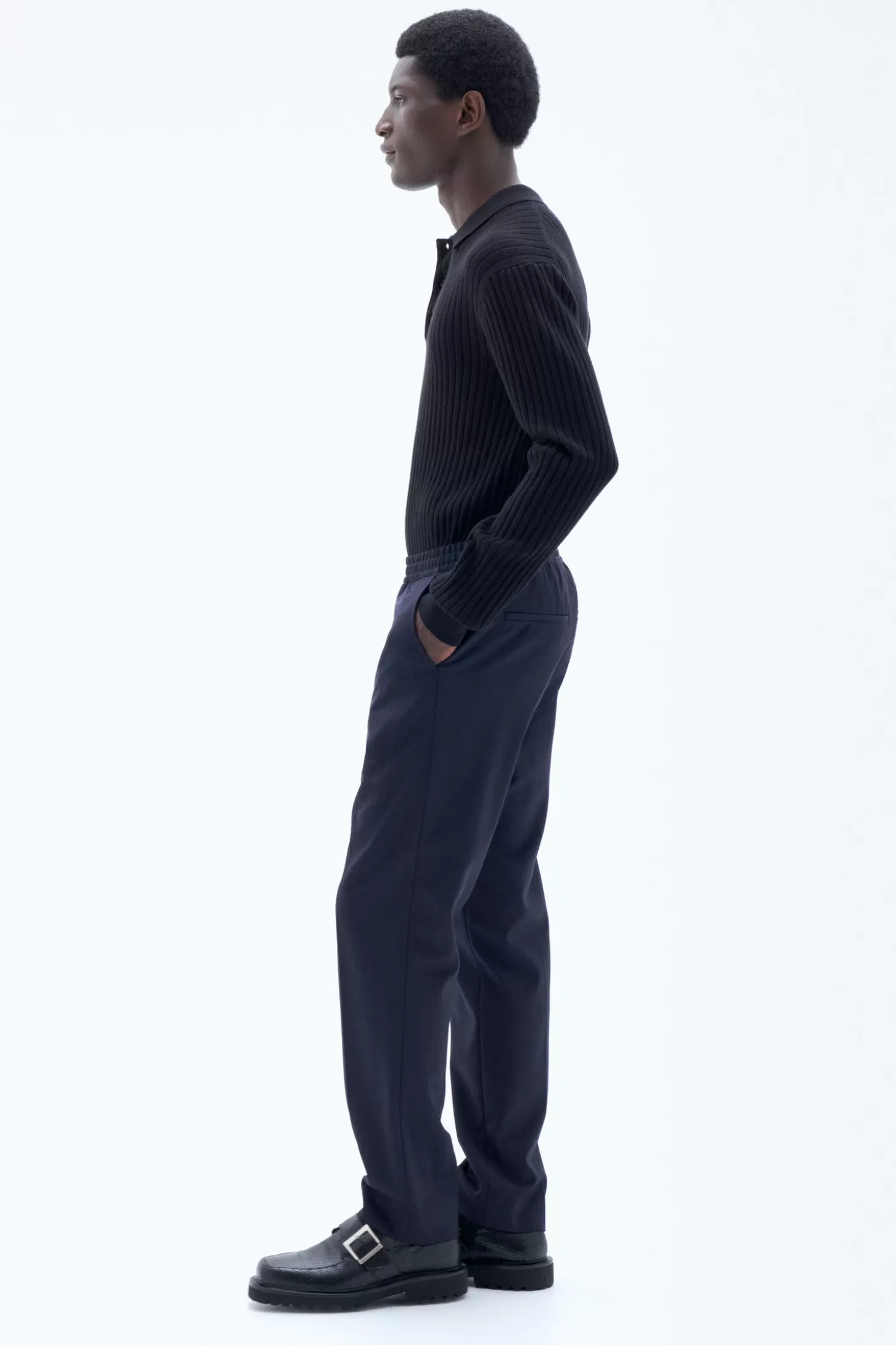 Filippa K Relaxed Wool Trousers-Man Trousers