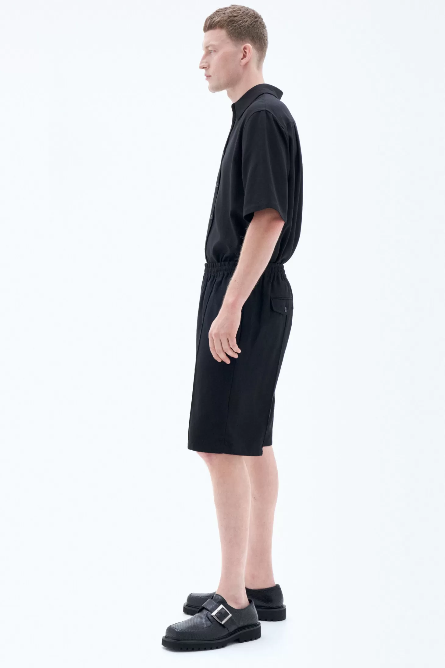 Filippa K Re:sourced Crepe Shorts-Man Trousers