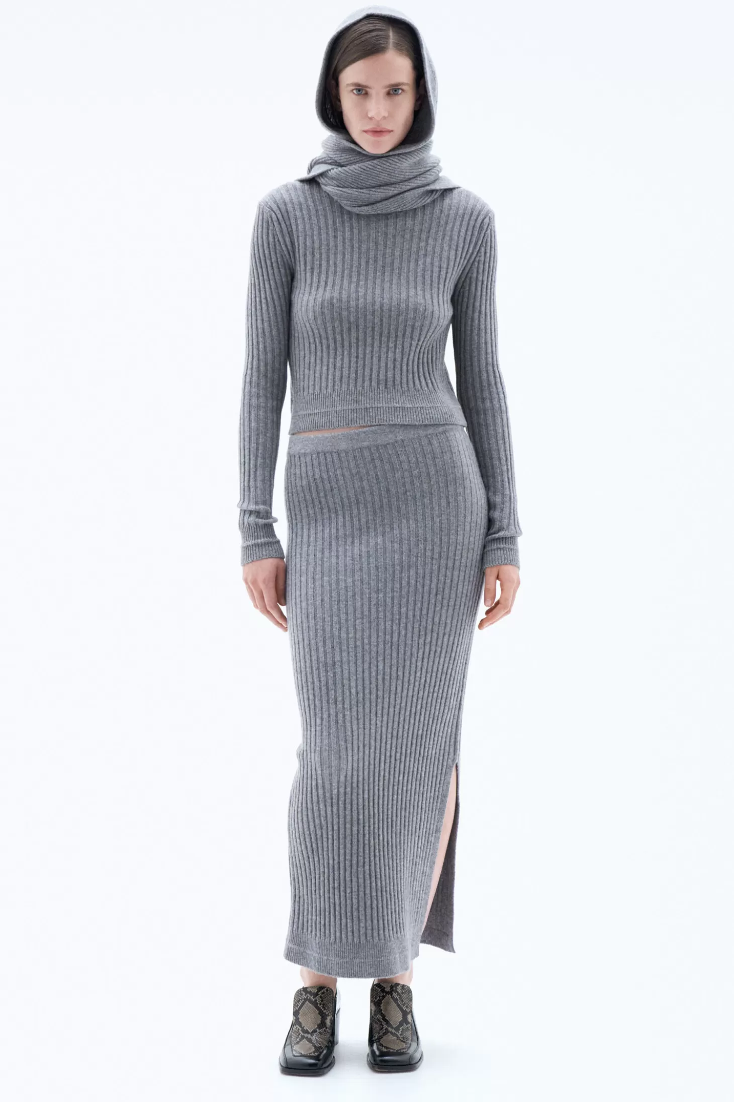 Filippa K Rib Knit Skirt-Woman Skirts & Shorts