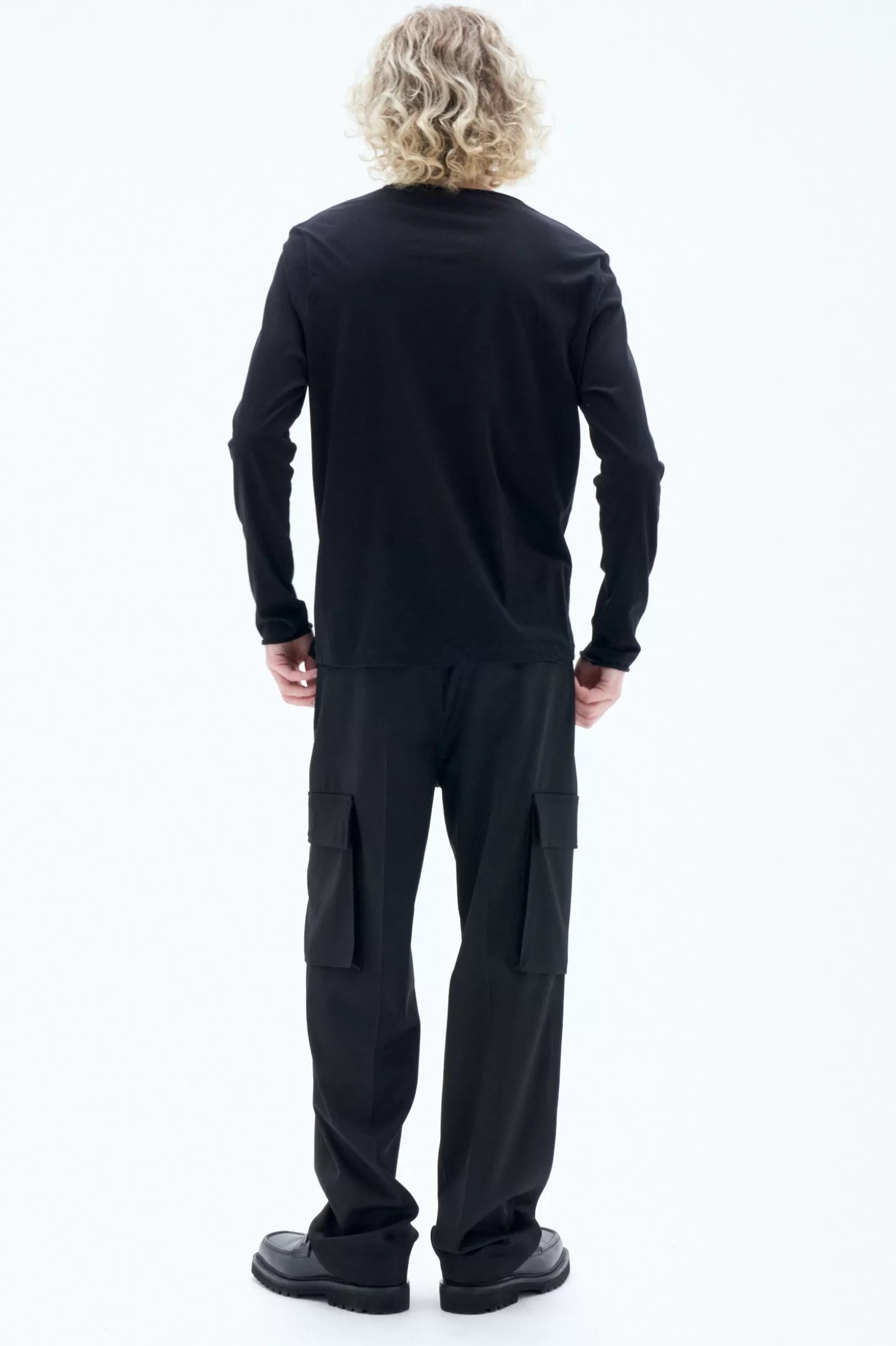 Filippa K Roll Neck Longsleeve-Man T-Shirts