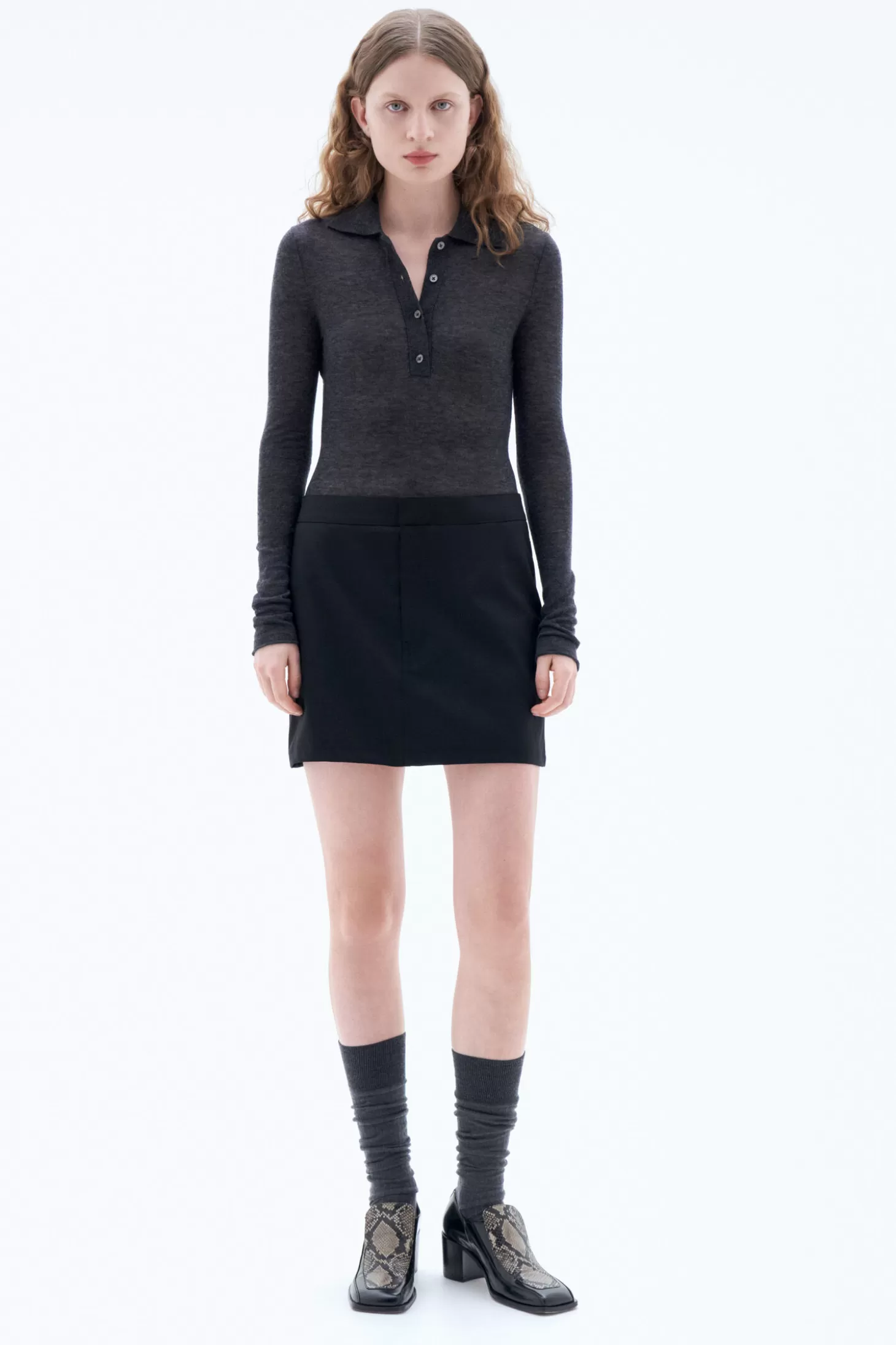 Filippa K Short Tailored Skirt-Woman Skirts & Shorts