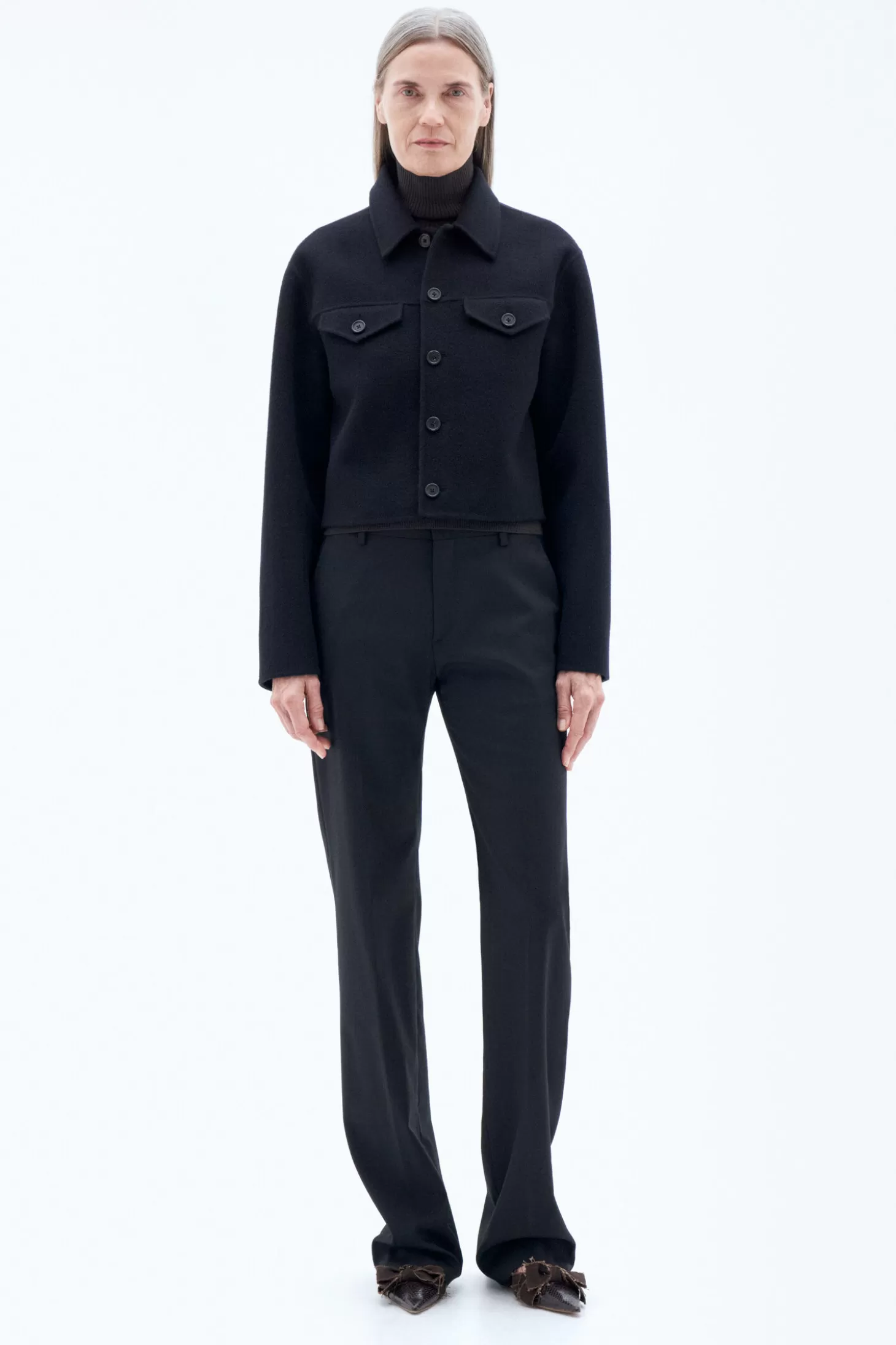 Filippa K Short Wool Cashmere Jacket-Woman Bestsellers | Outerwear