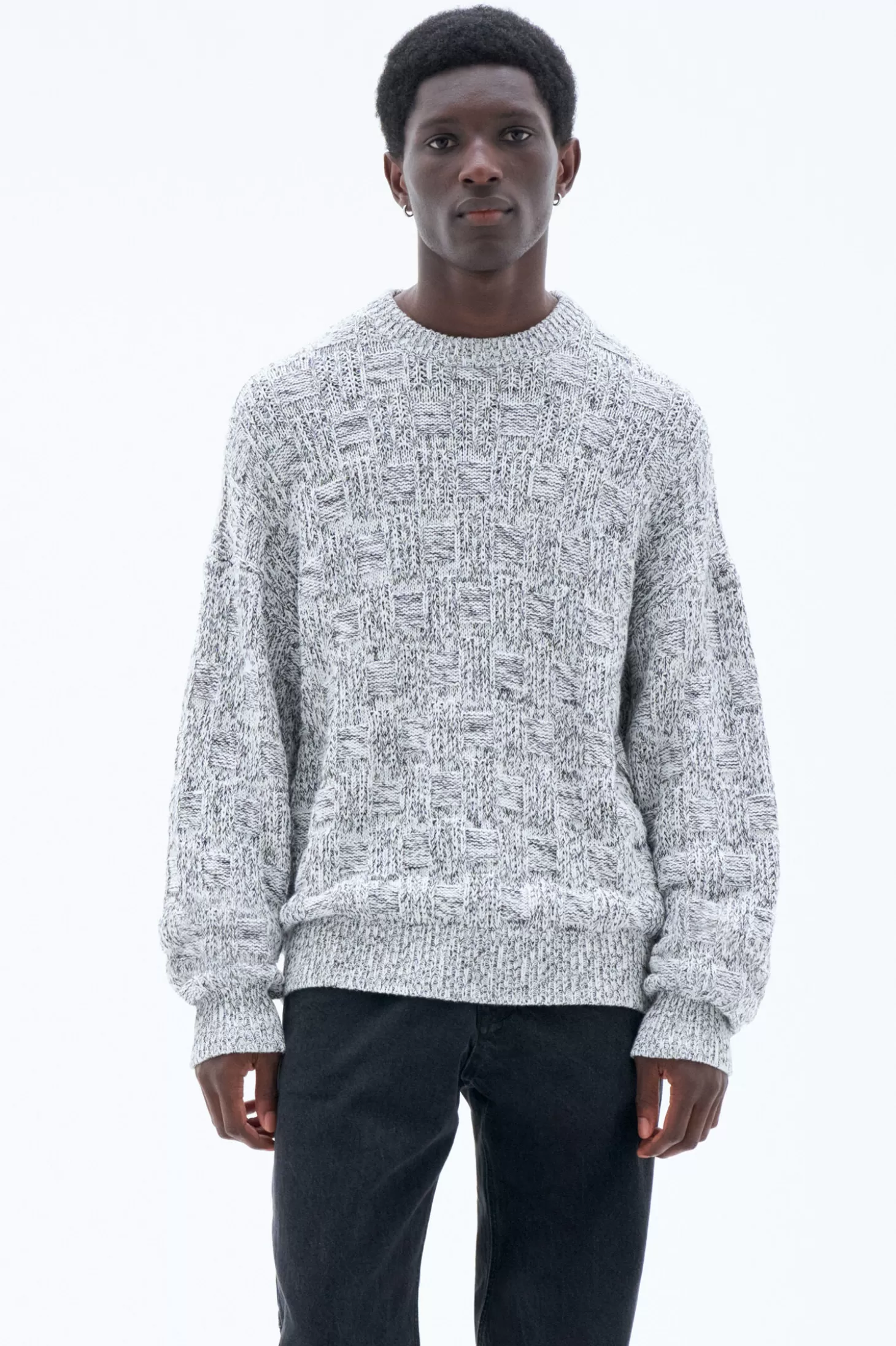 Filippa K Square Knit Sweater-Man Knitwear