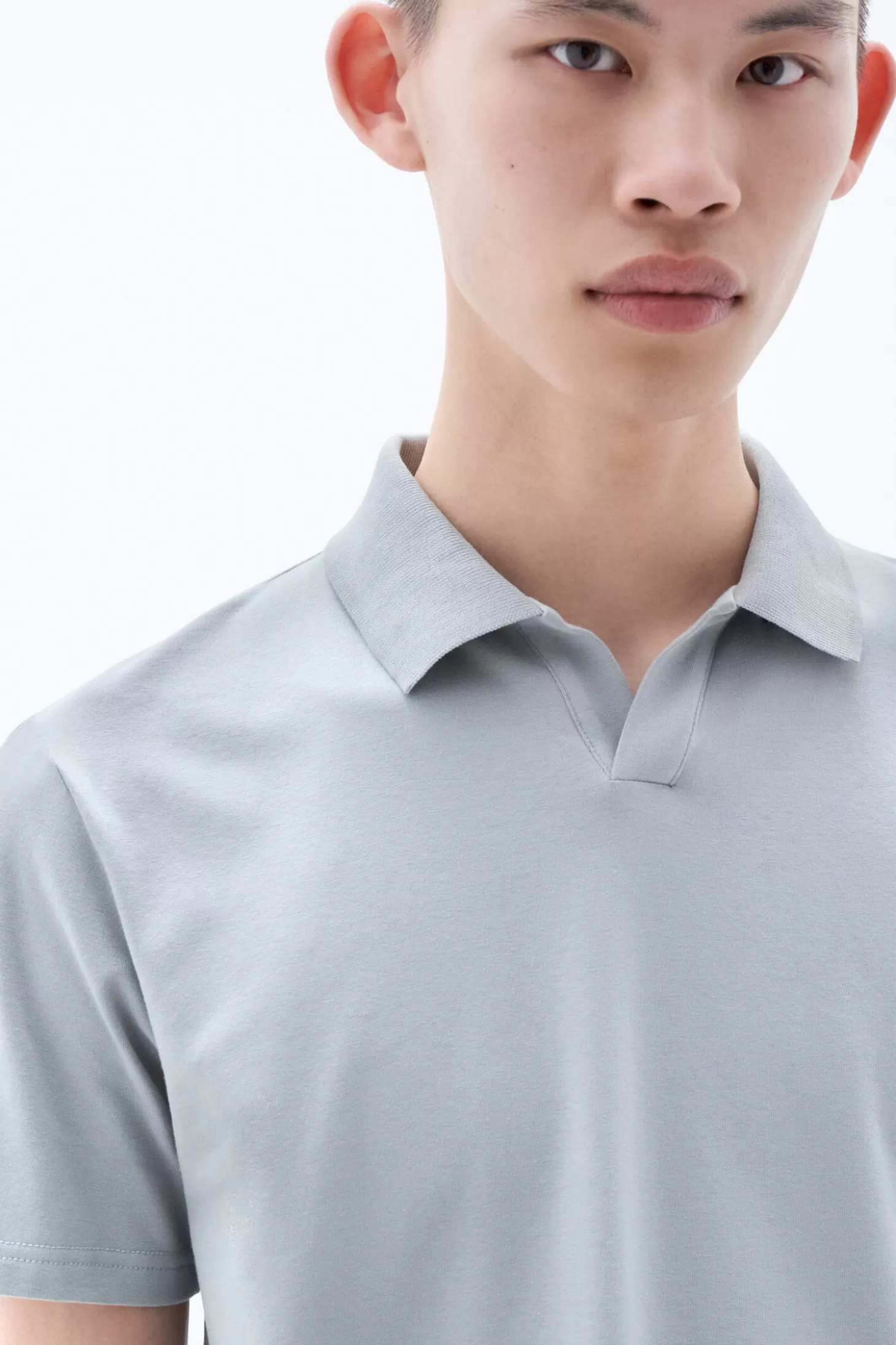 Filippa K Stretch Cotton Polo T-Shirt-Man T-Shirts