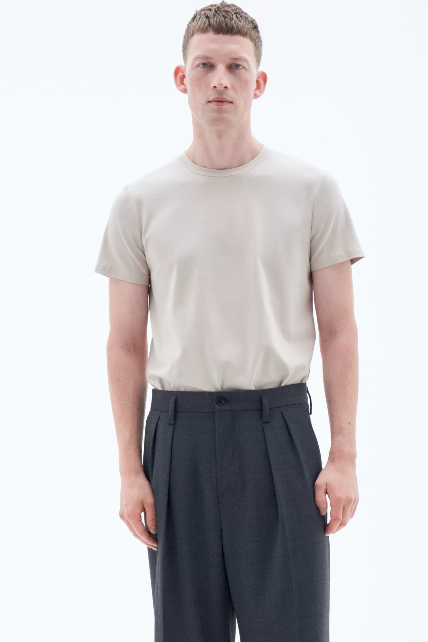 Filippa K Stretch Cotton Tee-Man T-Shirts