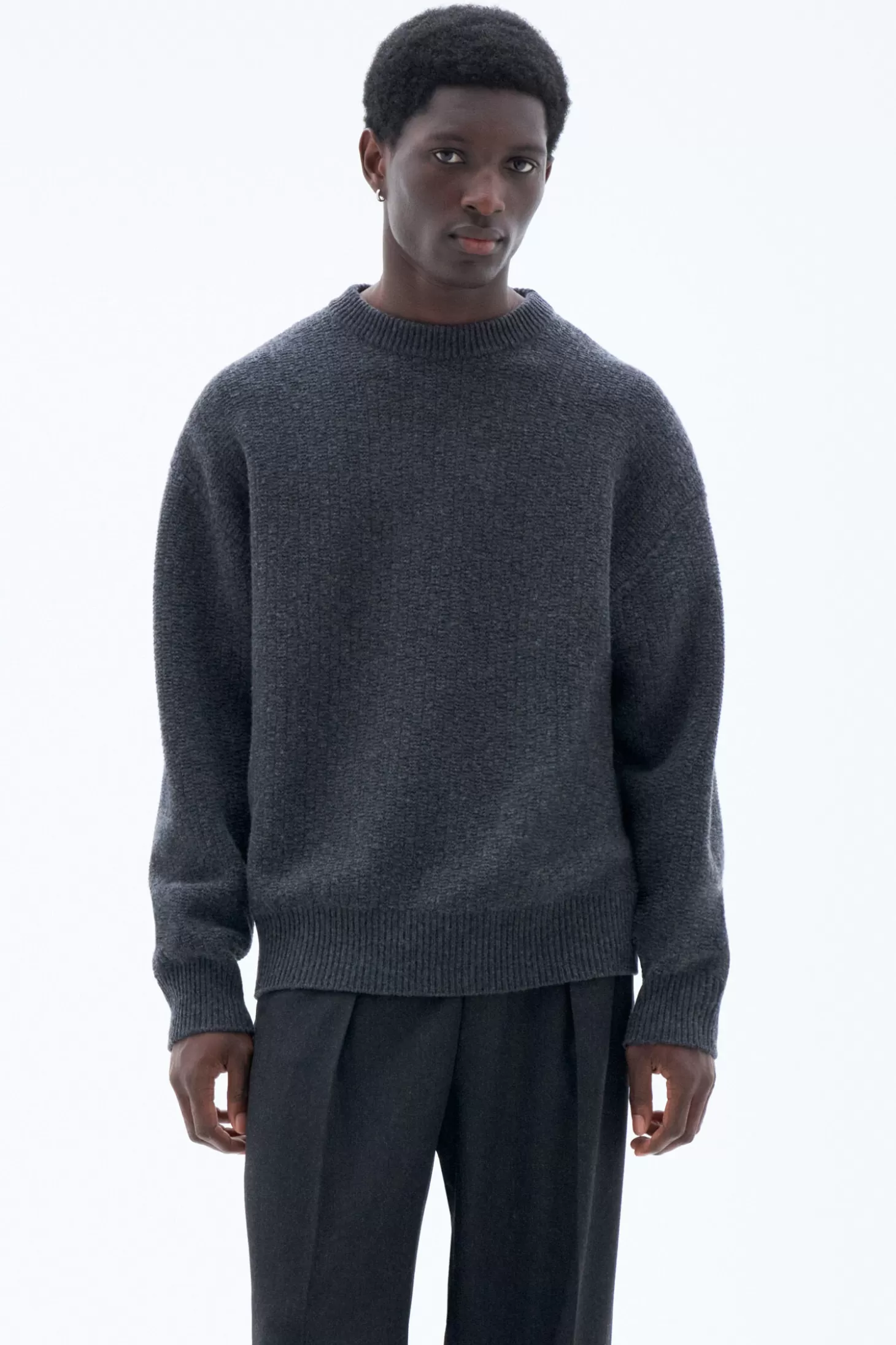 Filippa K Structure Sweater-Man Knitwear