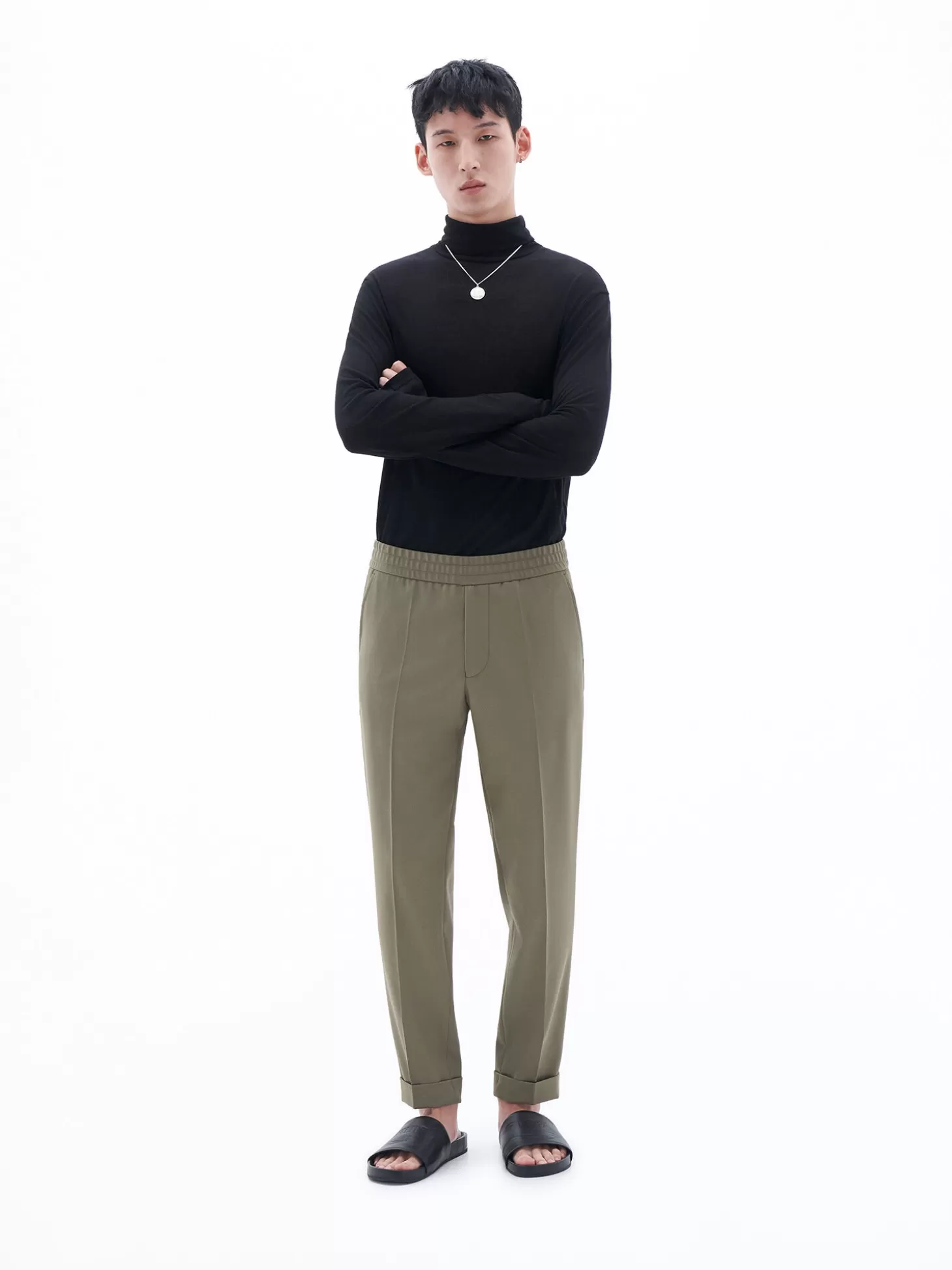 Filippa K Terry Cropped Trousers-Man Trousers