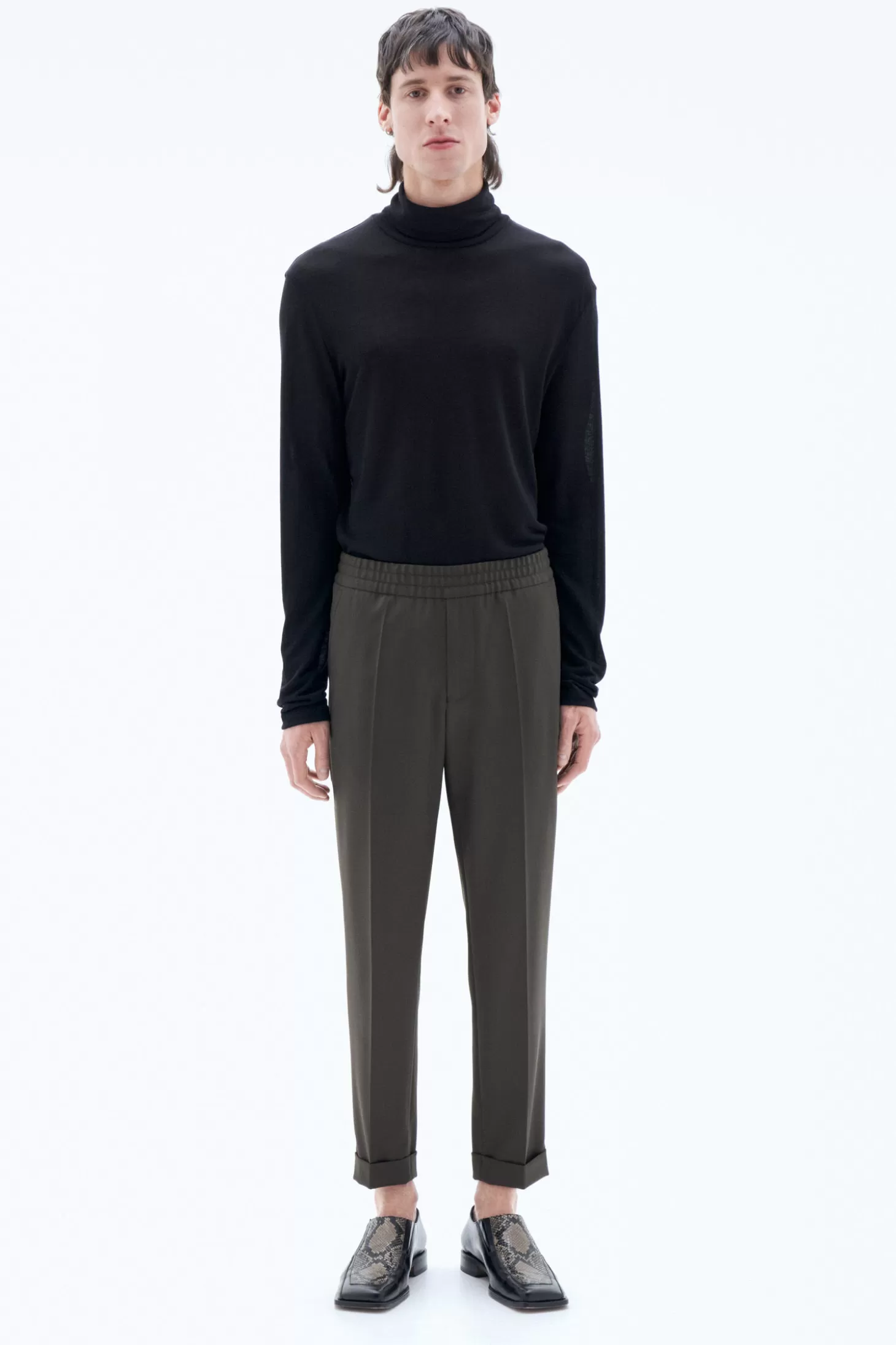 Filippa K Terry Cropped Trousers-Man Trousers