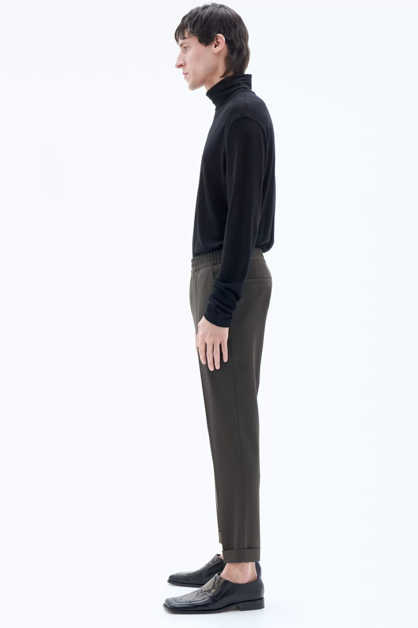 Filippa K Terry Cropped Trousers-Man Trousers