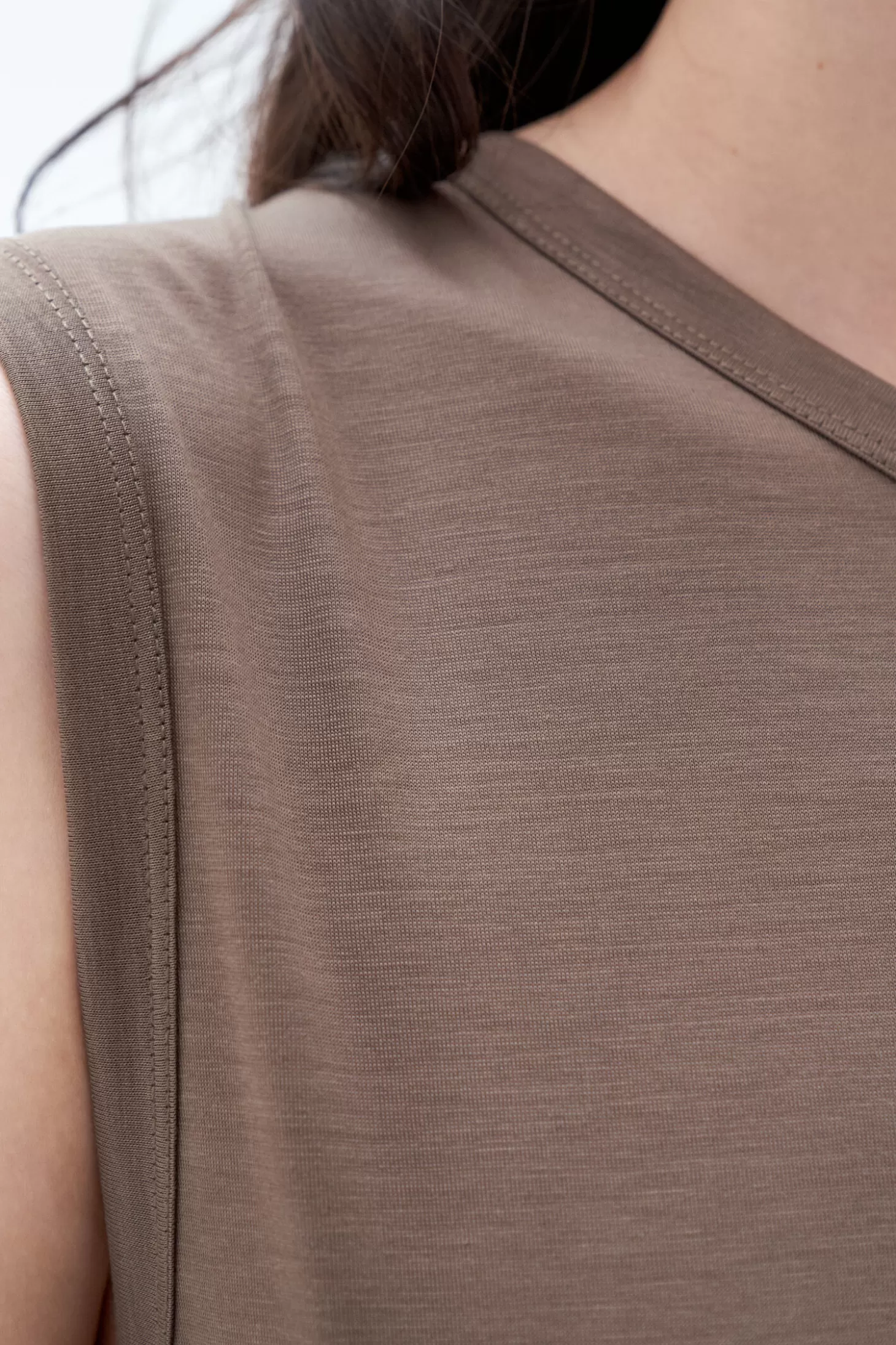 Filippa K V-Neck Tank Top-Woman Tops