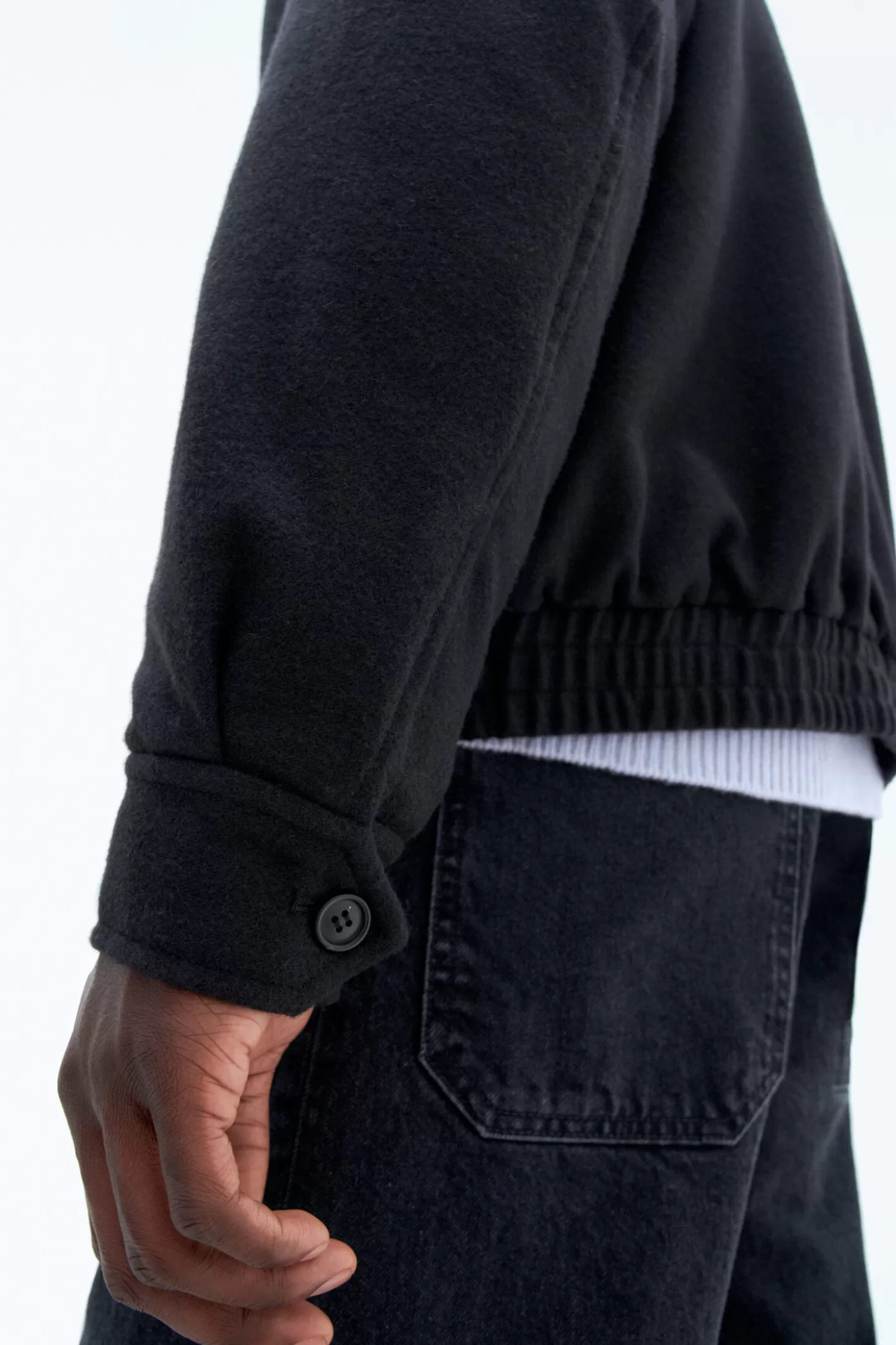 Filippa K Wool Bomber Jacket-Man Outerwear