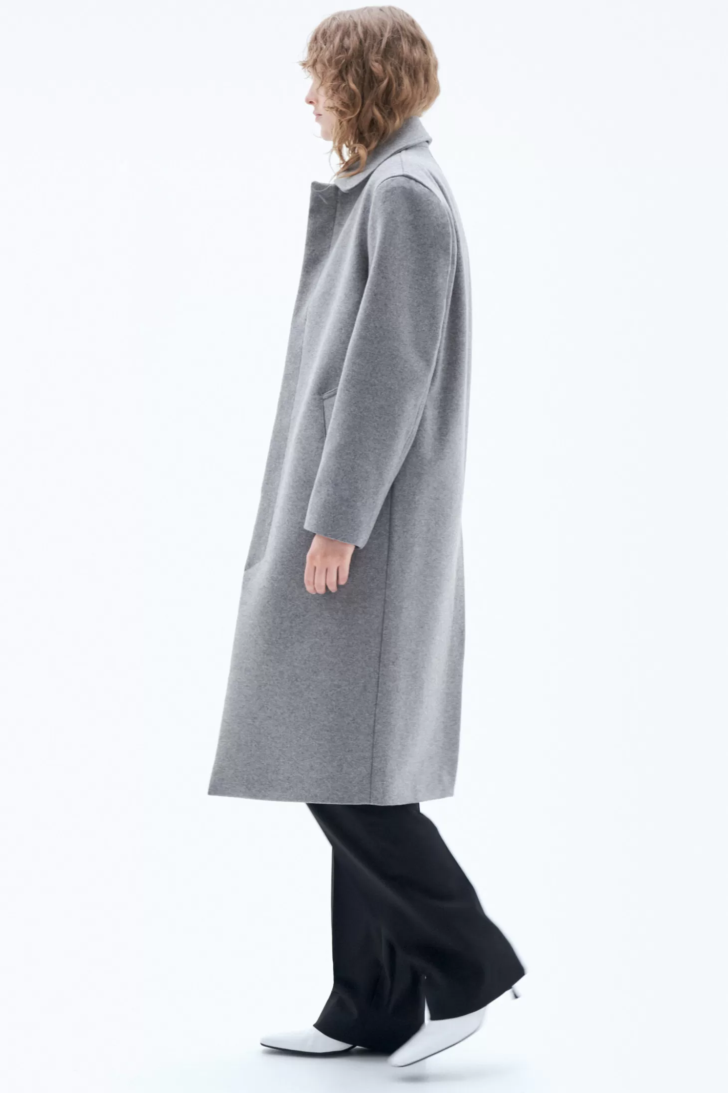 Filippa K Wool Car Coat-Woman Outerwear