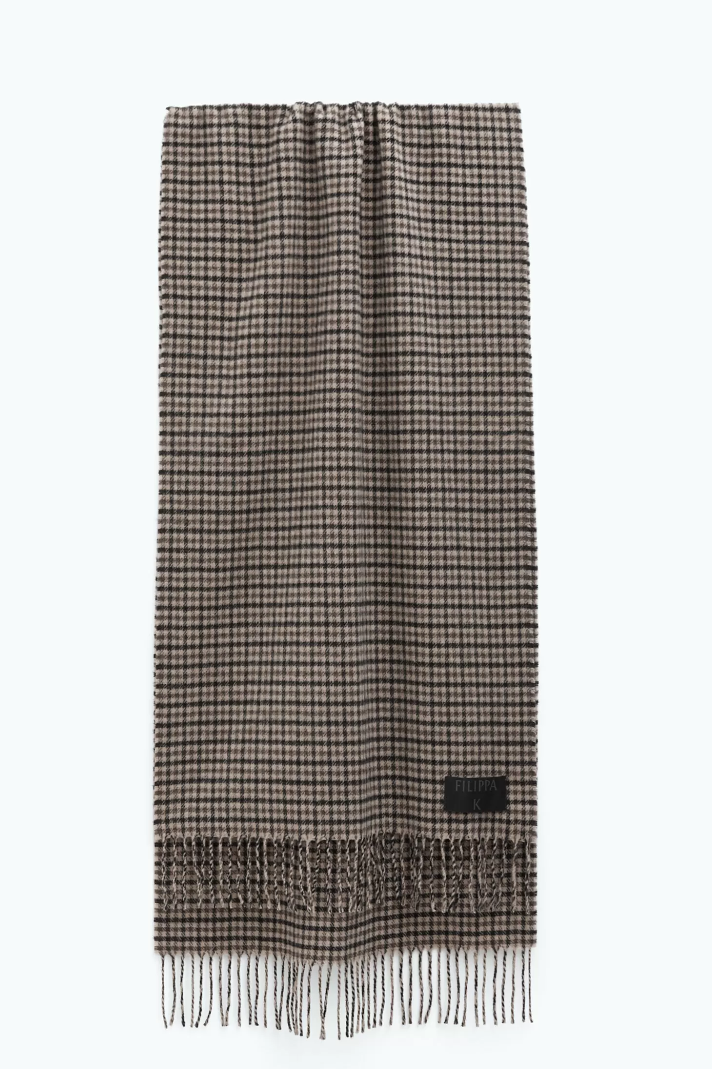 Filippa K Wool Check Scarf-Man/Woman Hats & Scarves | Hats & Scarves