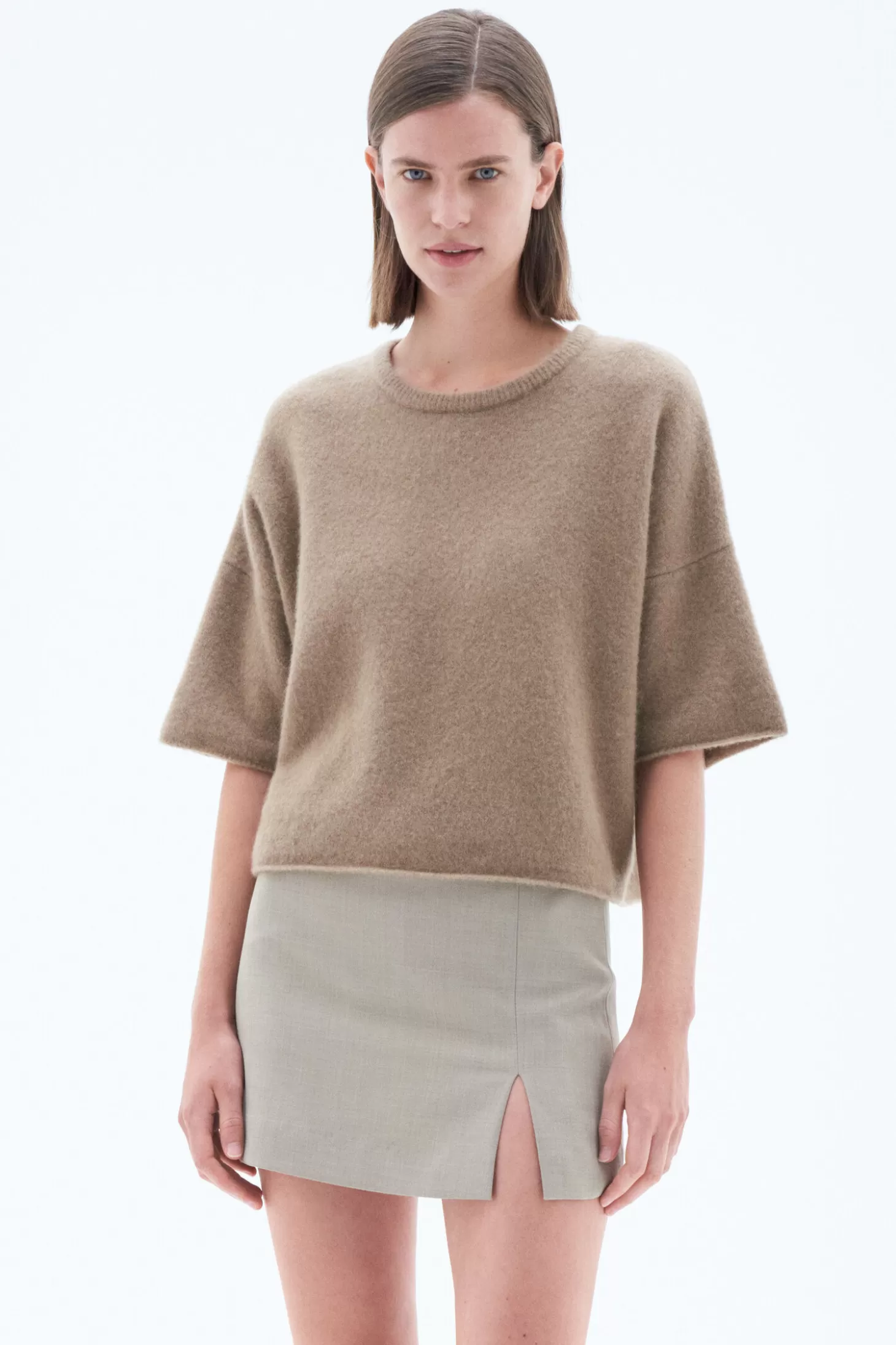 Filippa K Yak Tee-Woman Knitwear