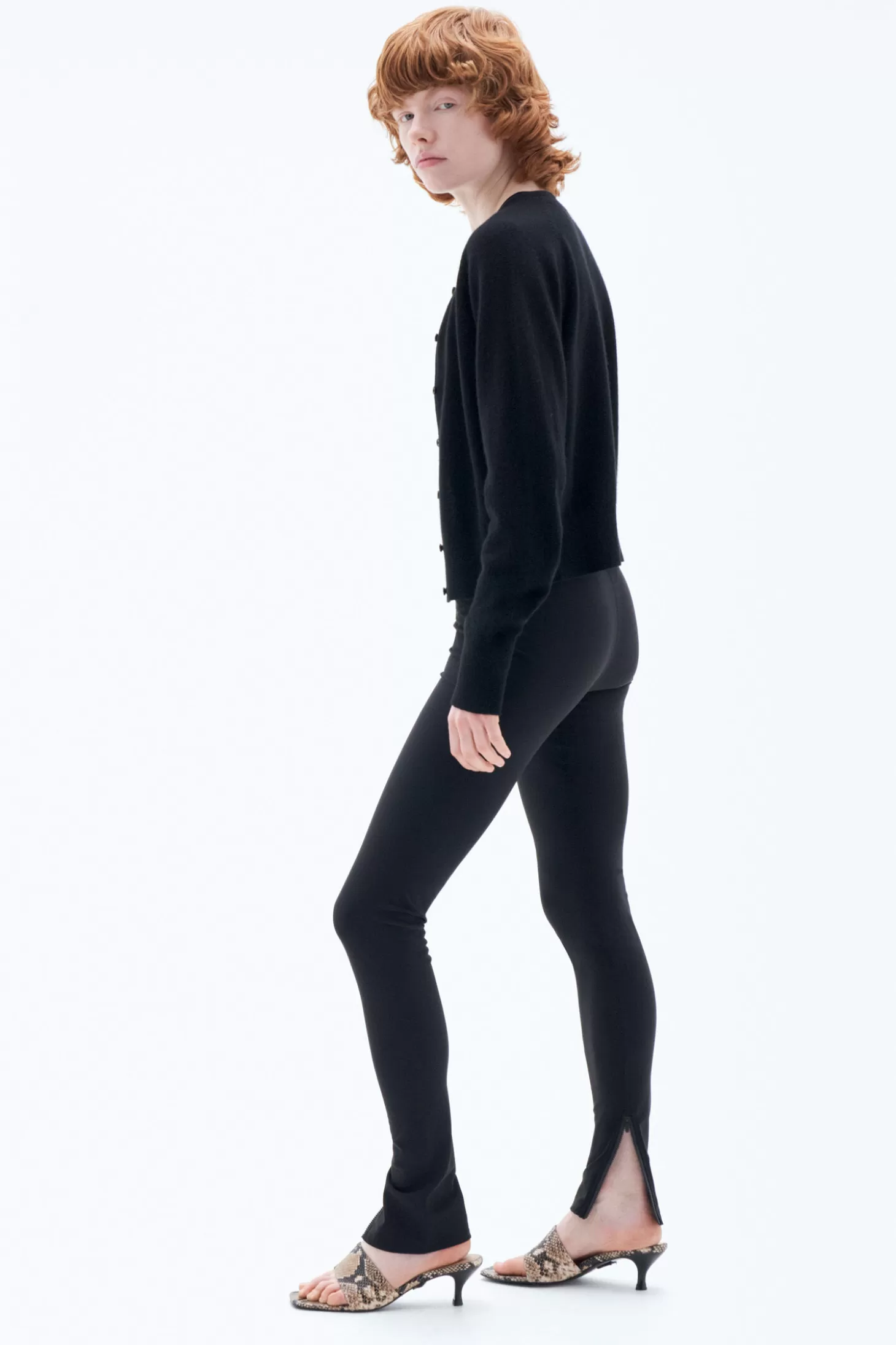 Filippa K Zip Leggings-Woman Leggings