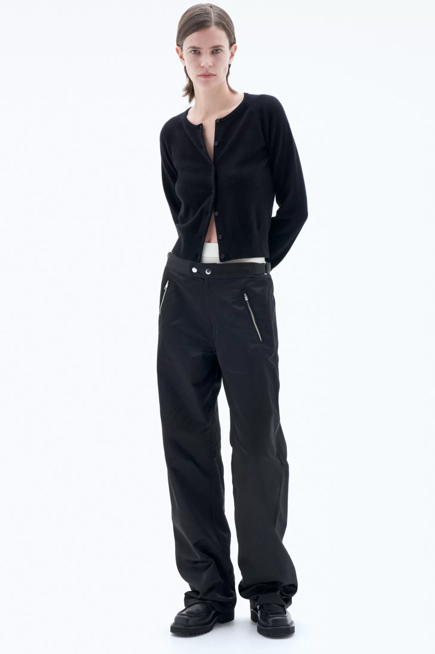 Filippa K Zip Trousers-Woman Trousers